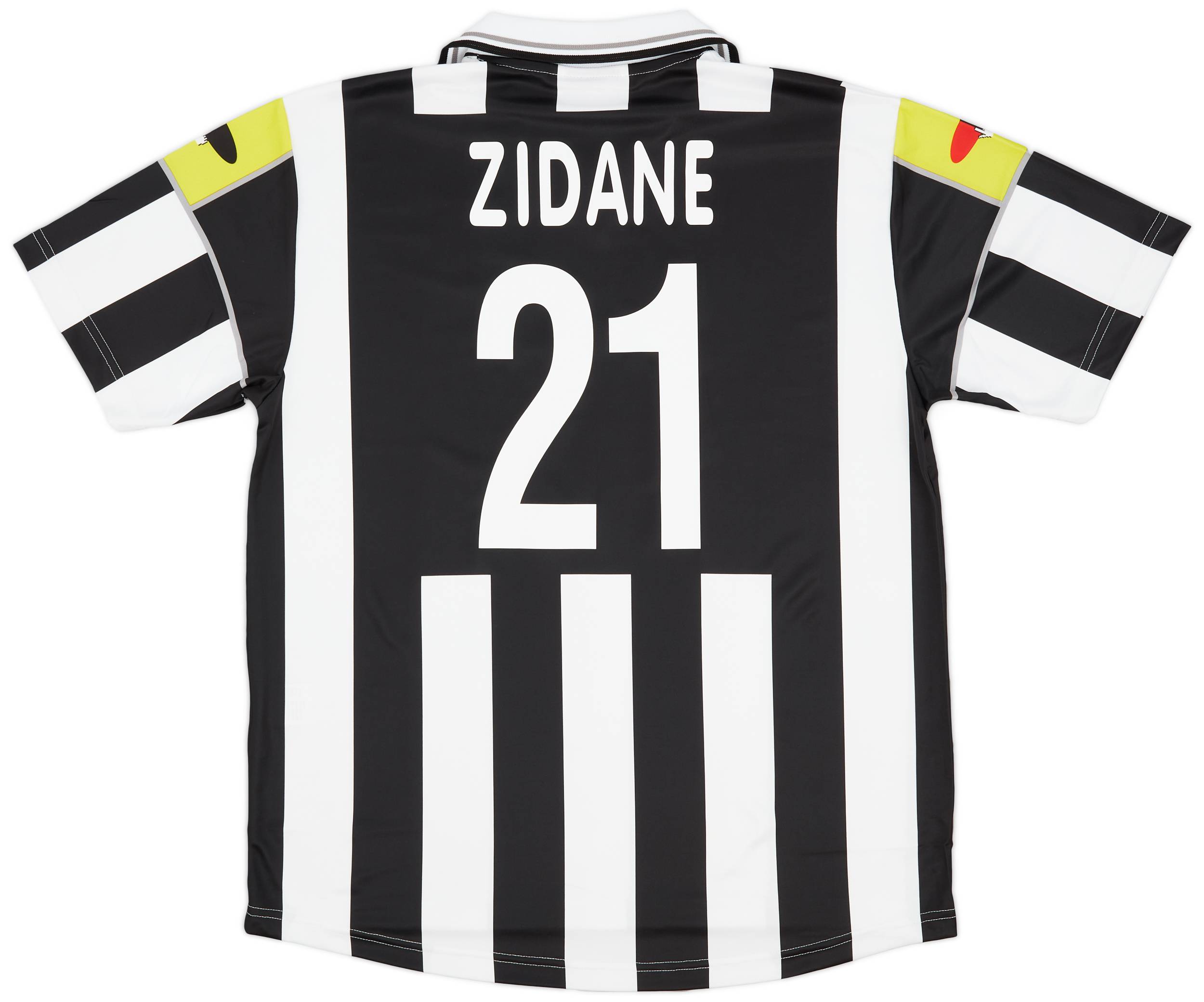 2000-01 Juventus European Home Shirt Zidane #21 (XL)