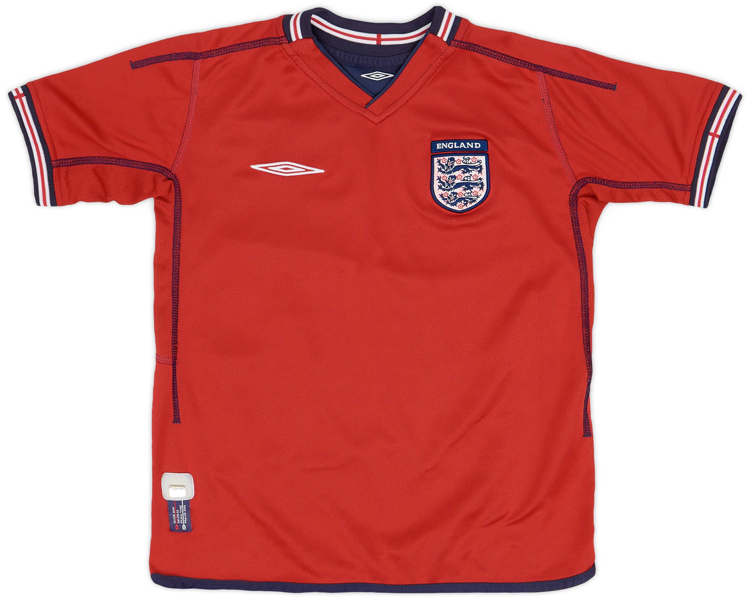 【35％OFF】 2002-04 England Away Shirt - 9/10 - (S.Boys) ウェア