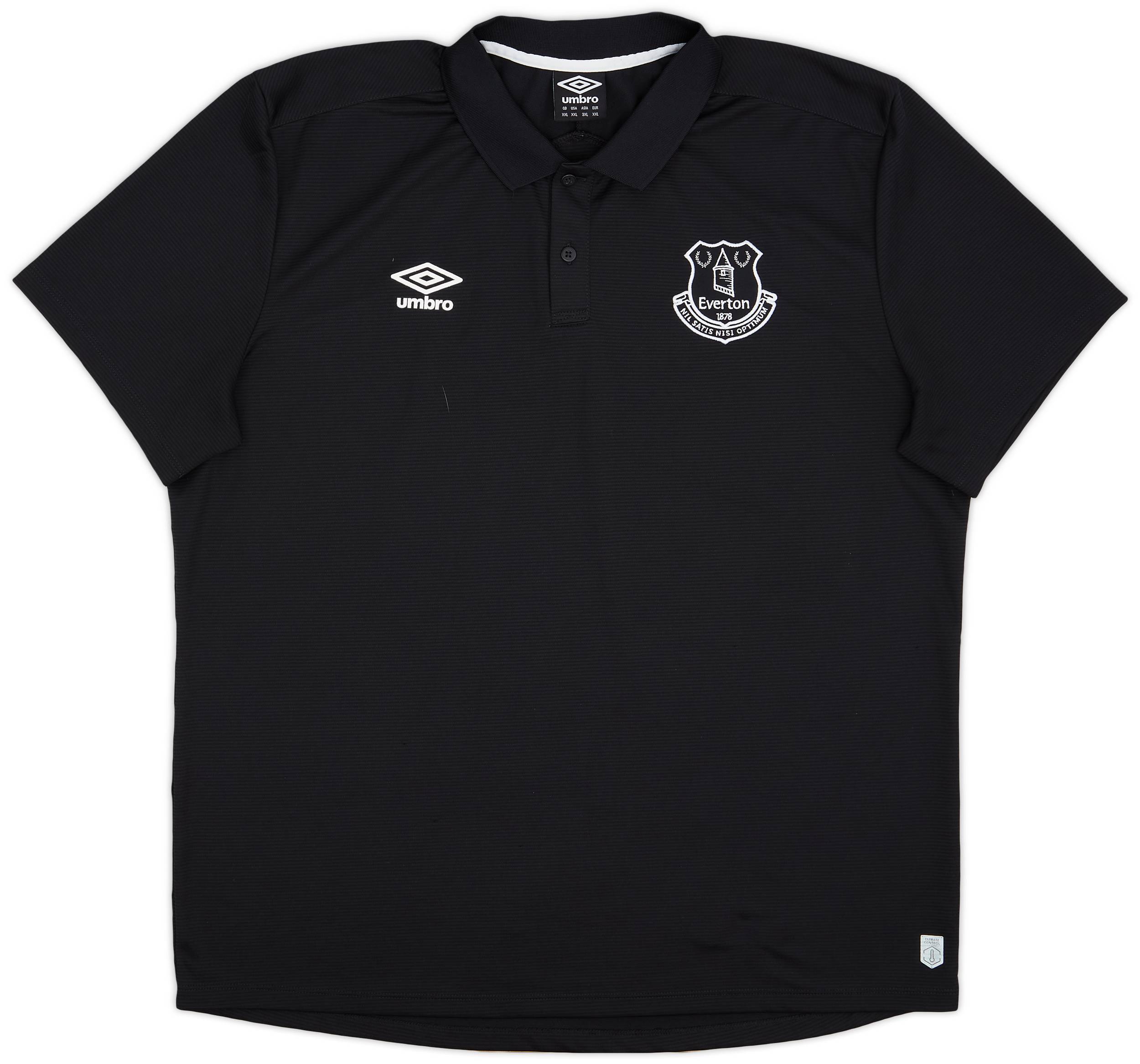 2010s Everton Umbro Polo Shirt - 9/10 - (XXL)