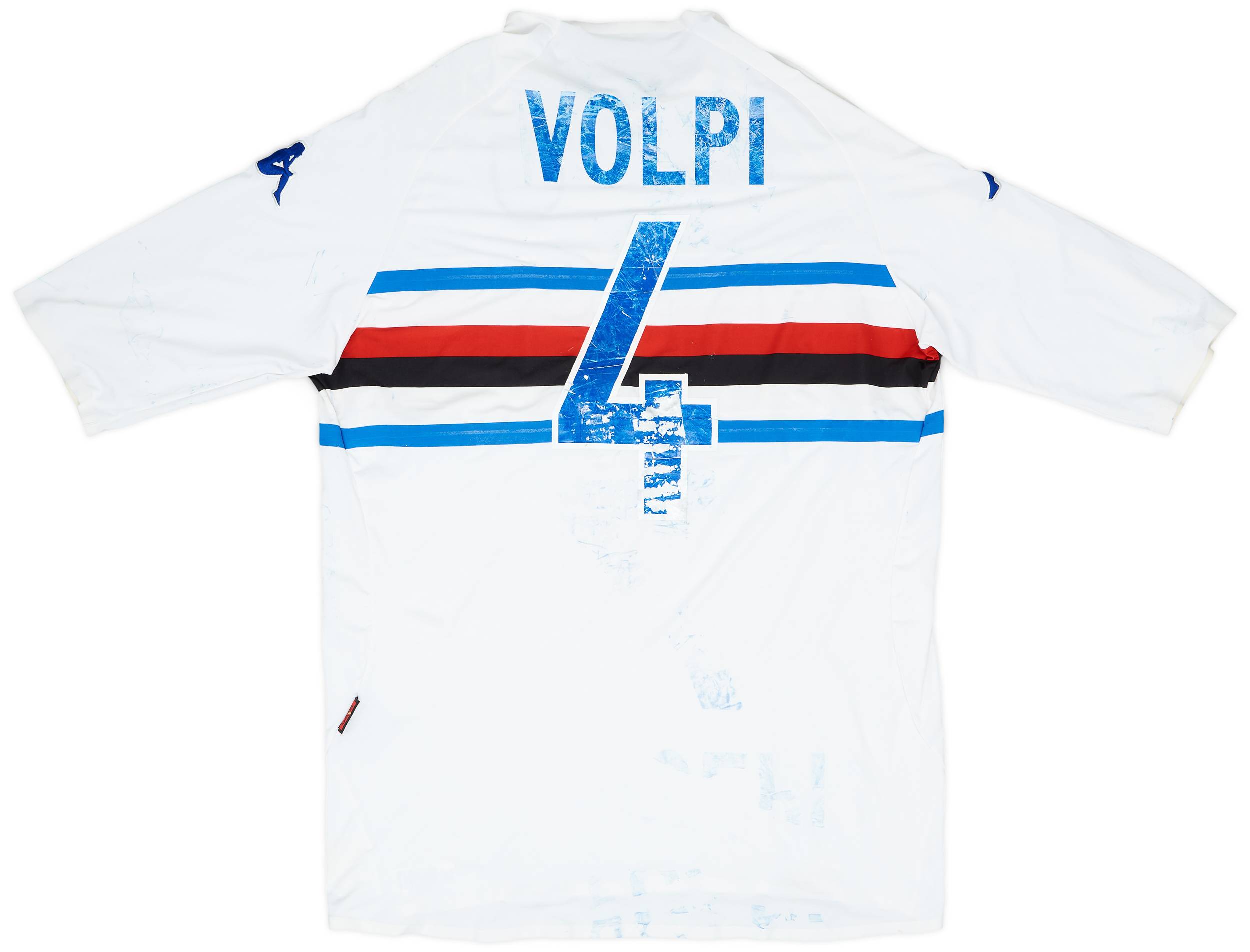2006-07 Sampdoria Player Issue Away Shirt Volpi #4 - 3/10 - (XXL)