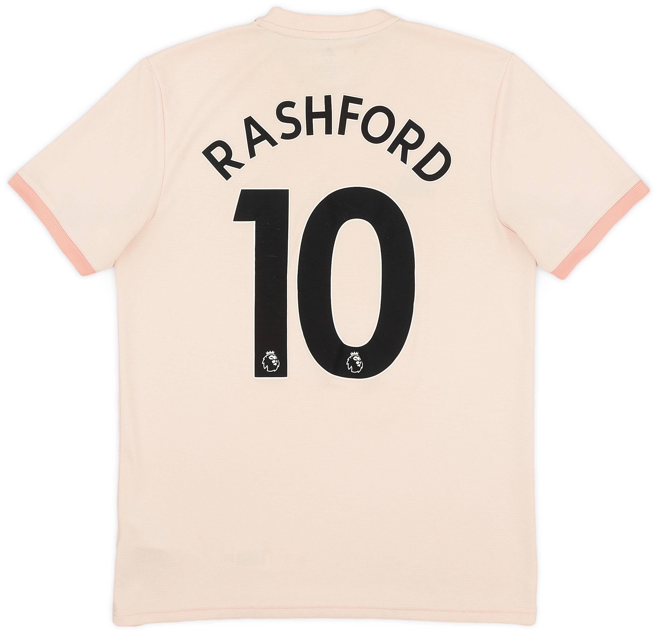 2018-19 Manchester United Away Shirt Rashford #10 - 7/10 - (M)