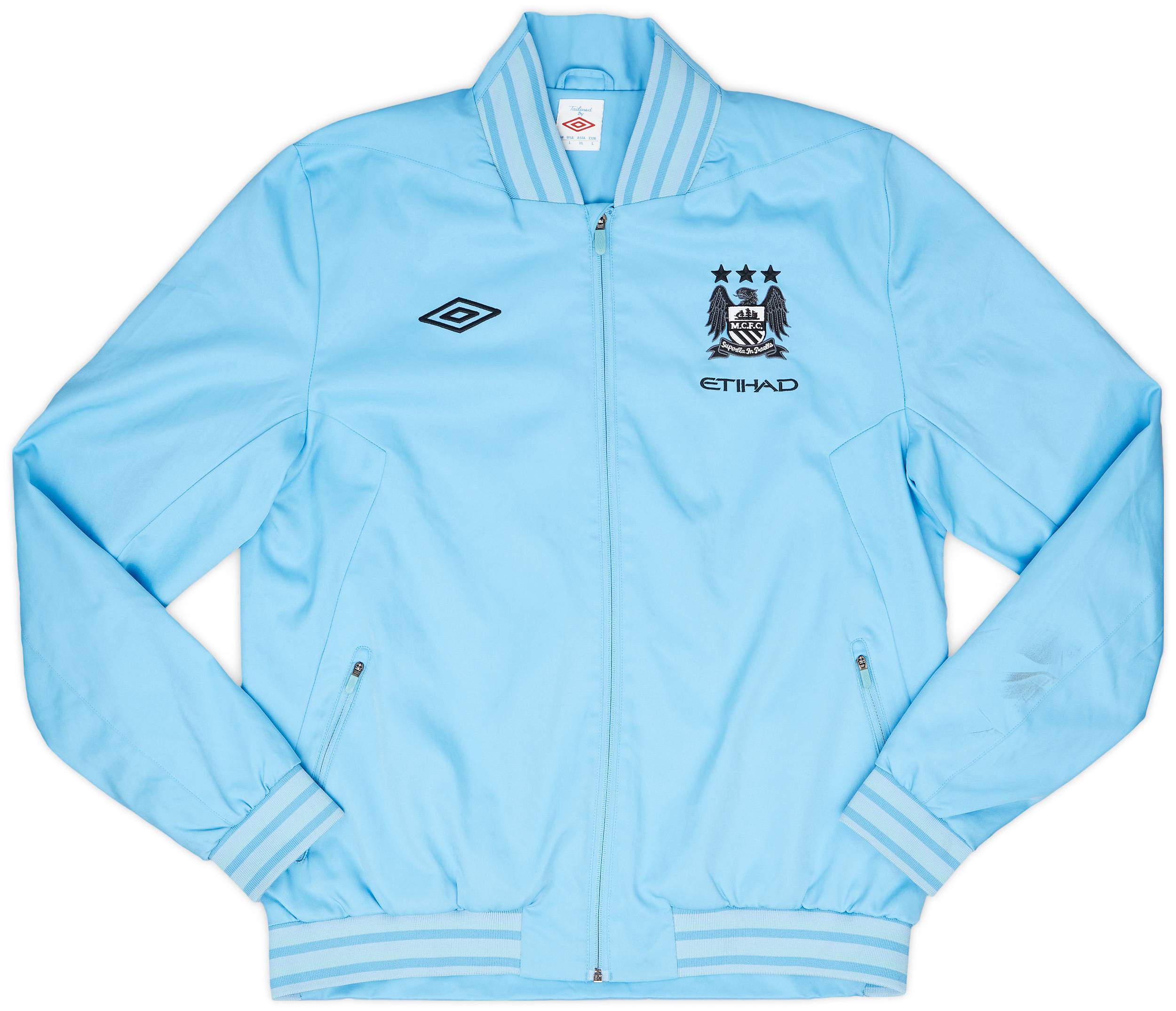 2012-13 Manchester City Umbro Anthem Jacket - 7/10 - (L)