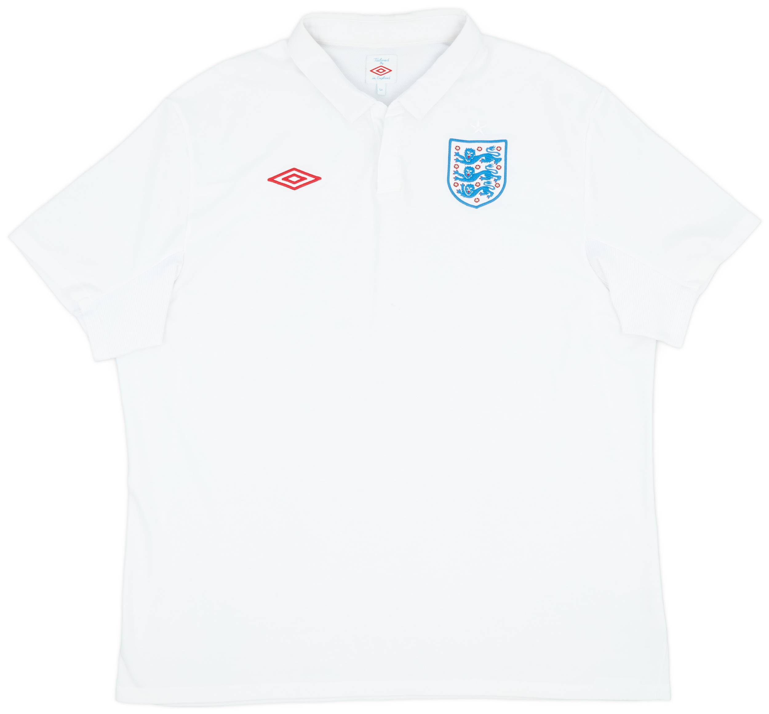 2009-10 England Home Shirt - 9/10 - (3XL)