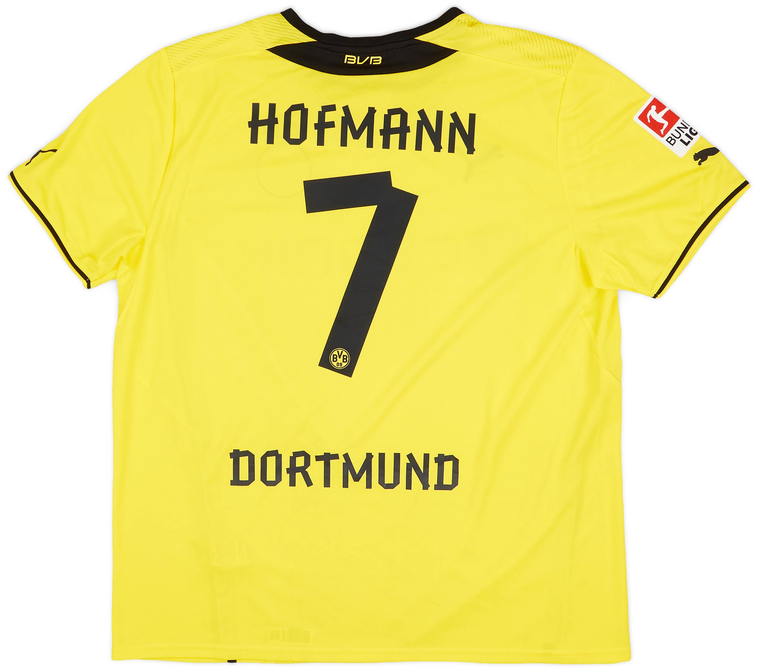 2013-14 Borussia Dortmund 'DFB Pokal Finale' Home Shirt Hofmann #7 - 9/10 - (XXL)