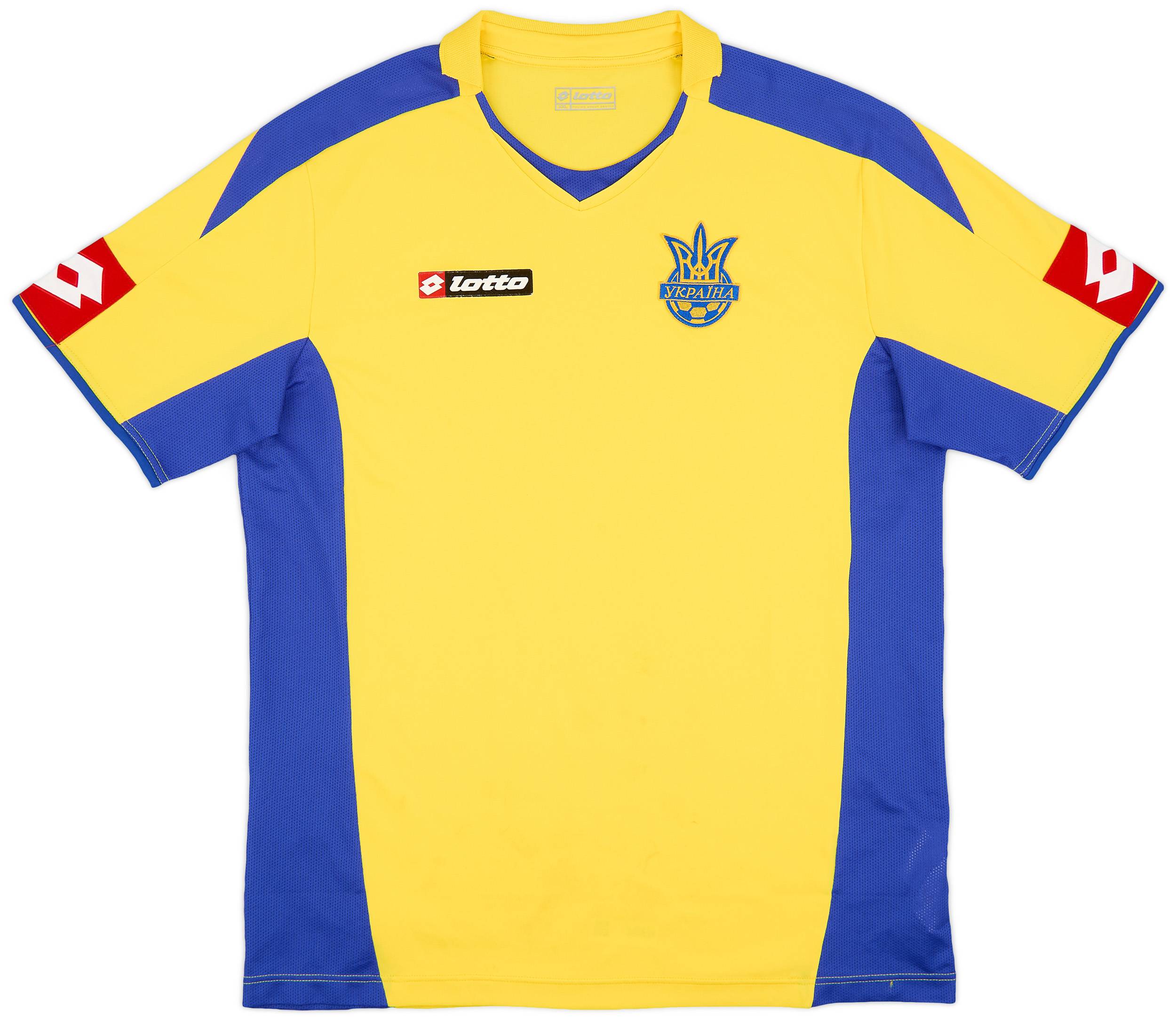 2008 Ukraine Home Shirt - 8/10 - (XXL)