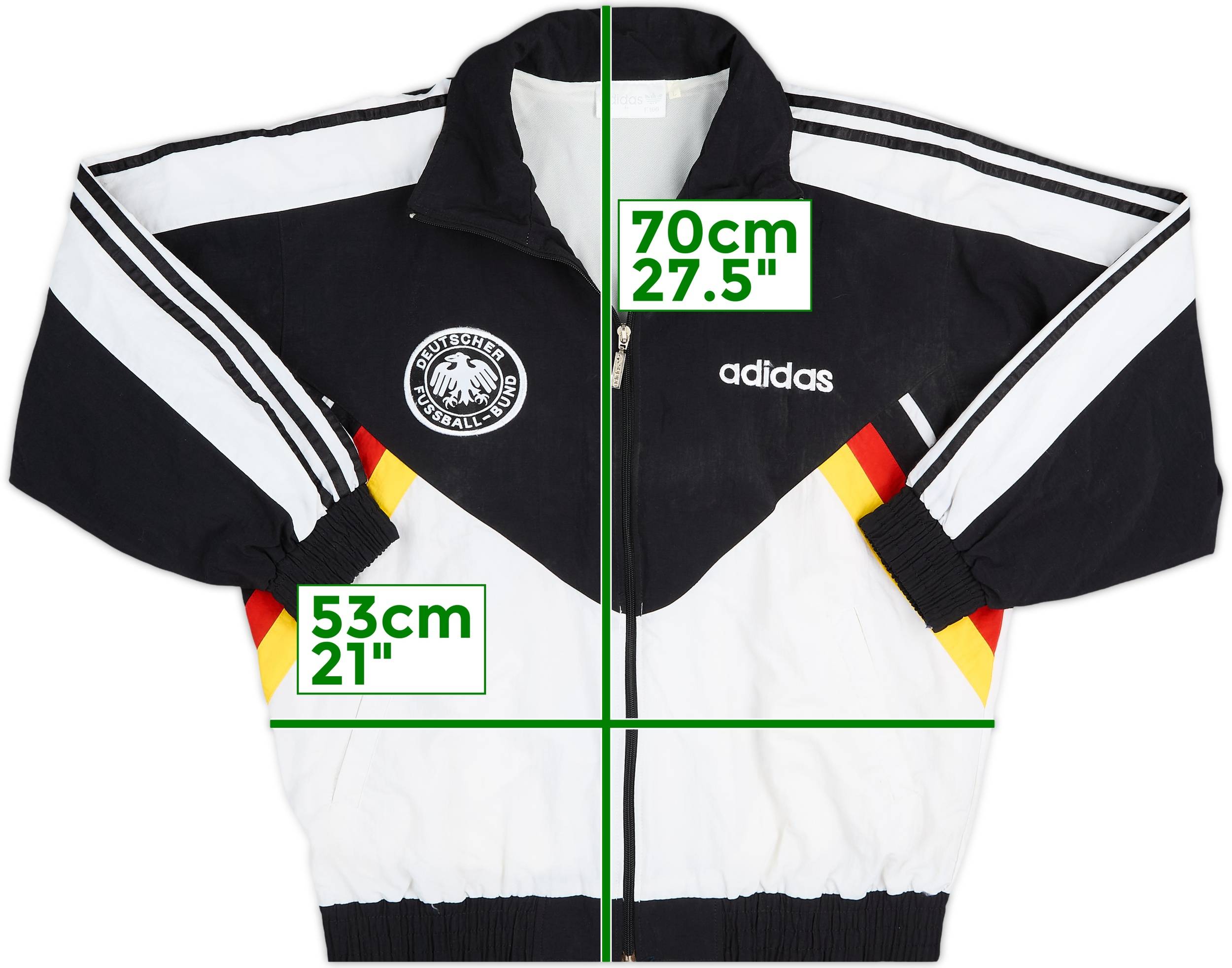 1994-96 Germany adidas Track Jacket - 6/10 - (L)