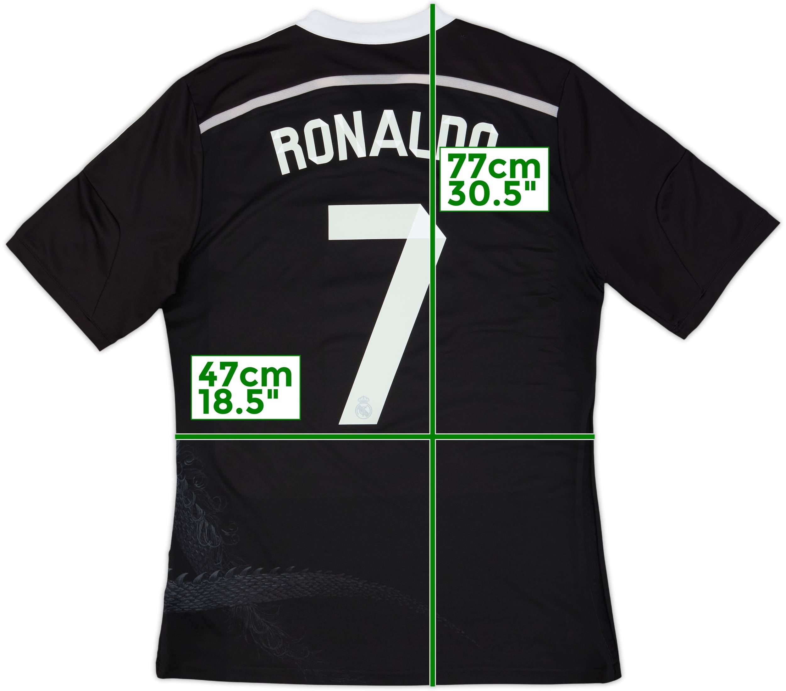 2014-15 Real Madrid Third Shirt Ronaldo #7 - 6/10 - (L)