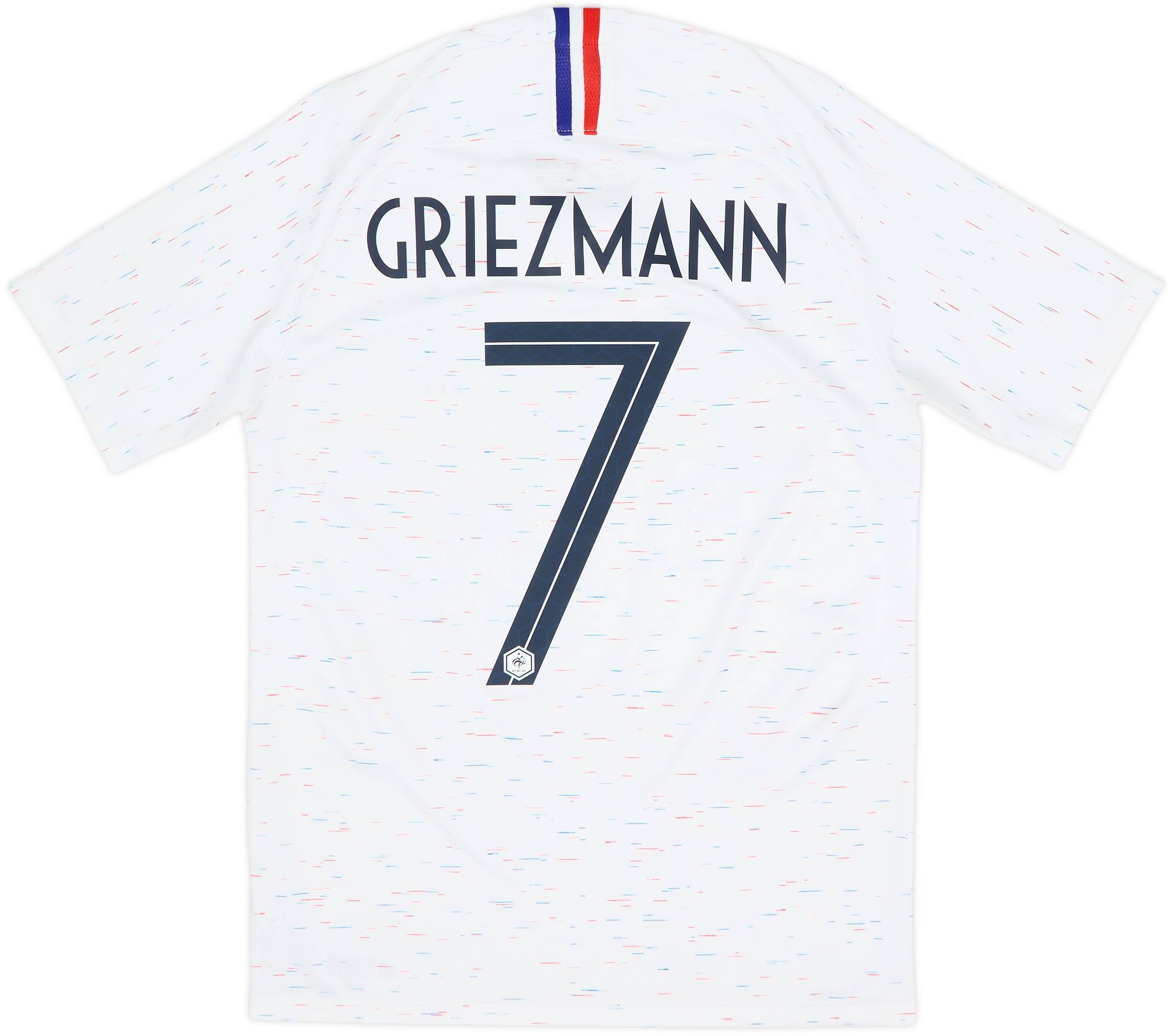 2018 France Away Shirt Griezmann #7 - 8/10 - (S)