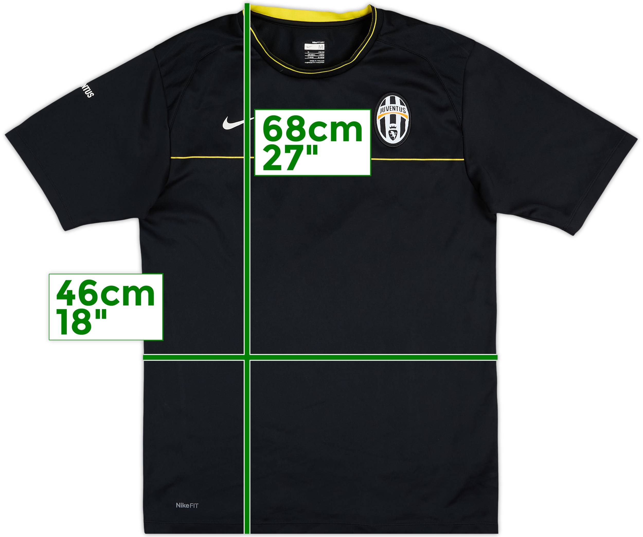 2008-09 Juventus Nike Training Shirt - 6/10 - (M)