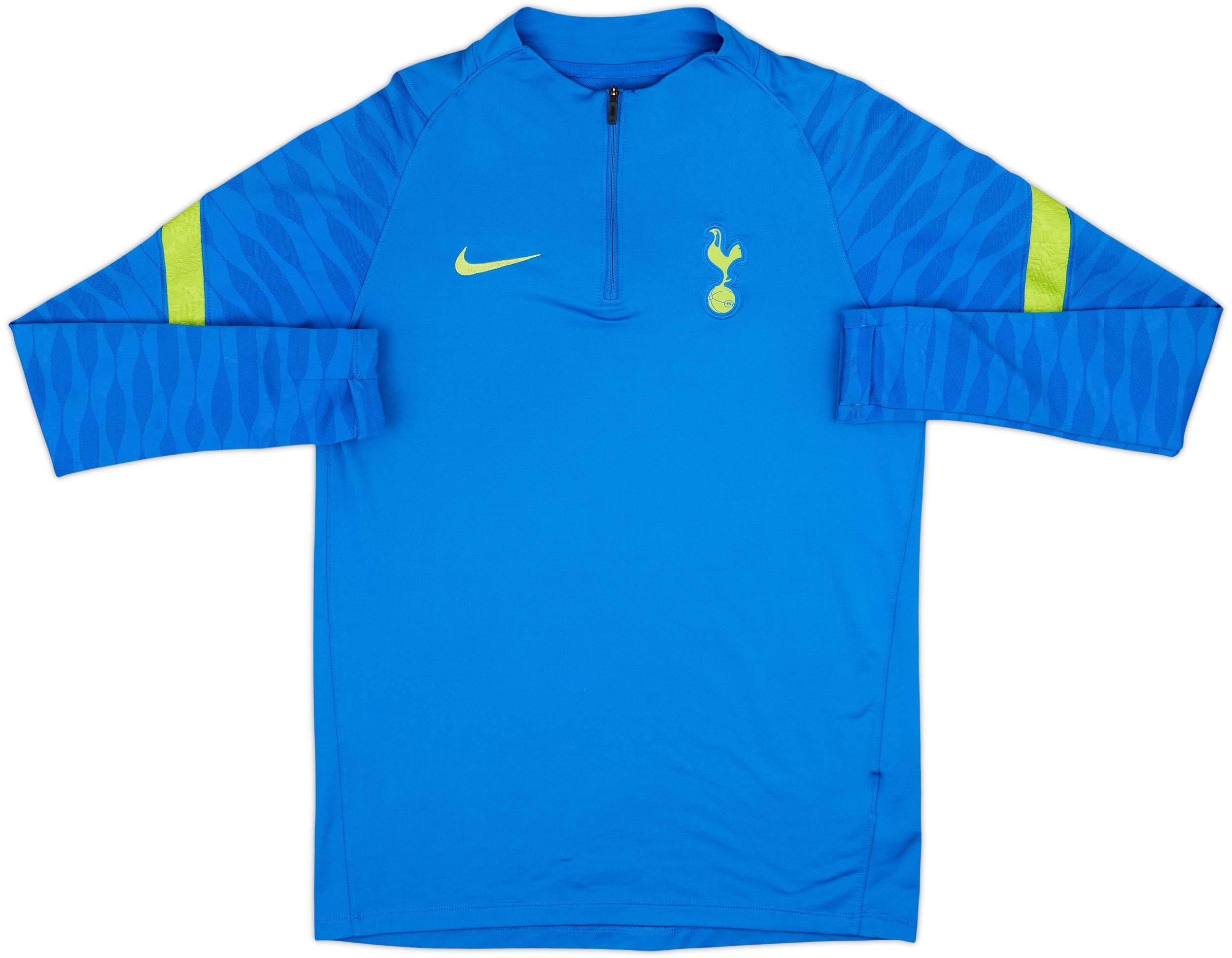 2021-22 Tottenham Nike 1/4 Zip Drill Top - 8/10 - (S)