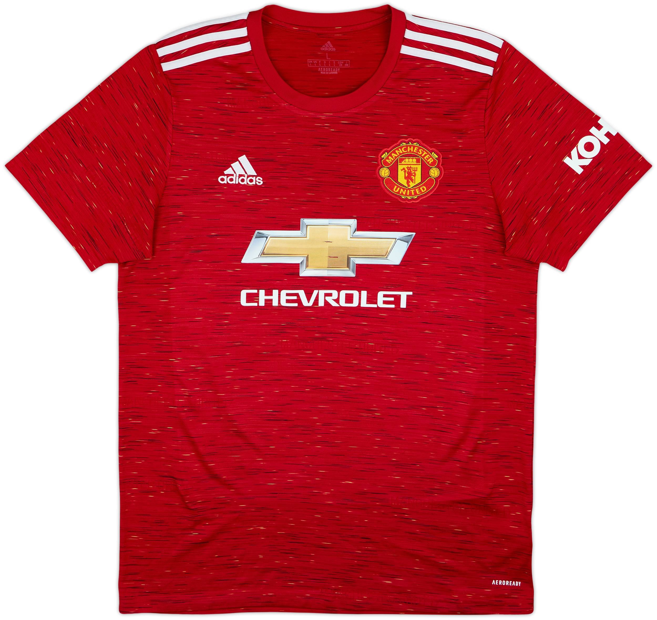  マンチェスターU B.FERNANDES 18 2020-21 Manchester Unido Camiseta Local B.Fernandes #18 - 7/1
