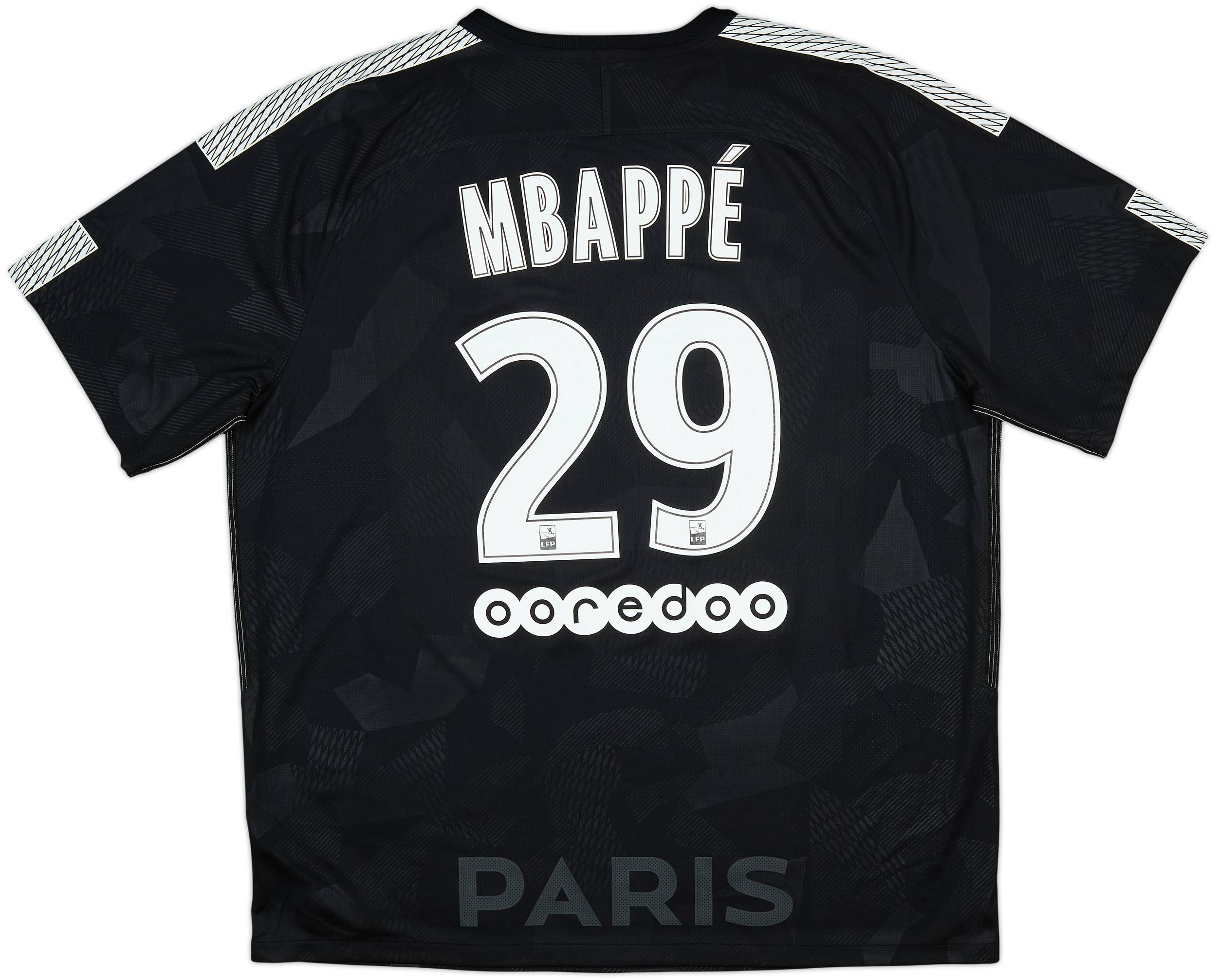 2017-18 Paris Saint-Germain Third Shirt Mbappe #29 - 7/10 - (XXL)