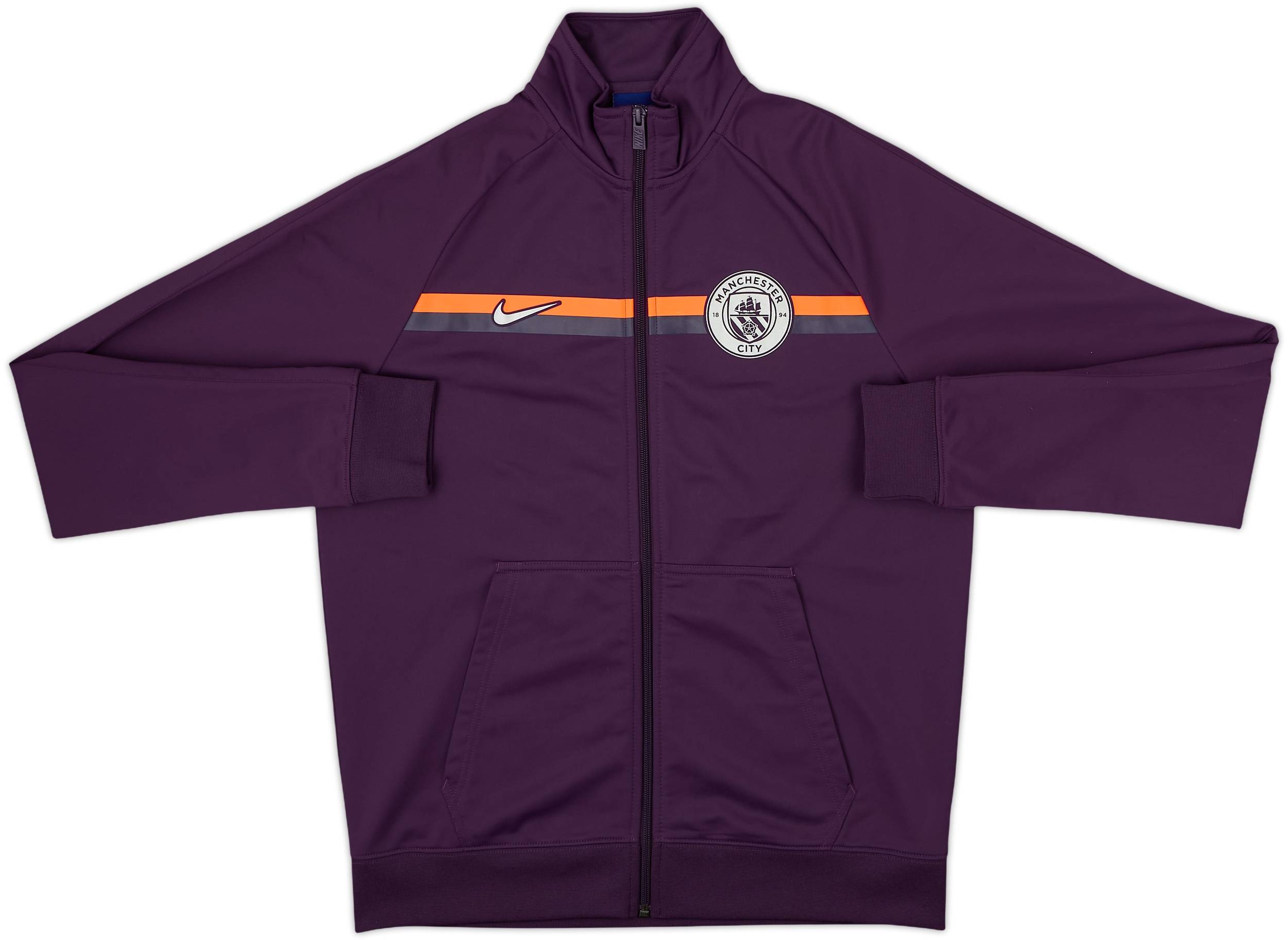 2018-19 Manchester City Nike Track Jacket - 10/10 - (M)