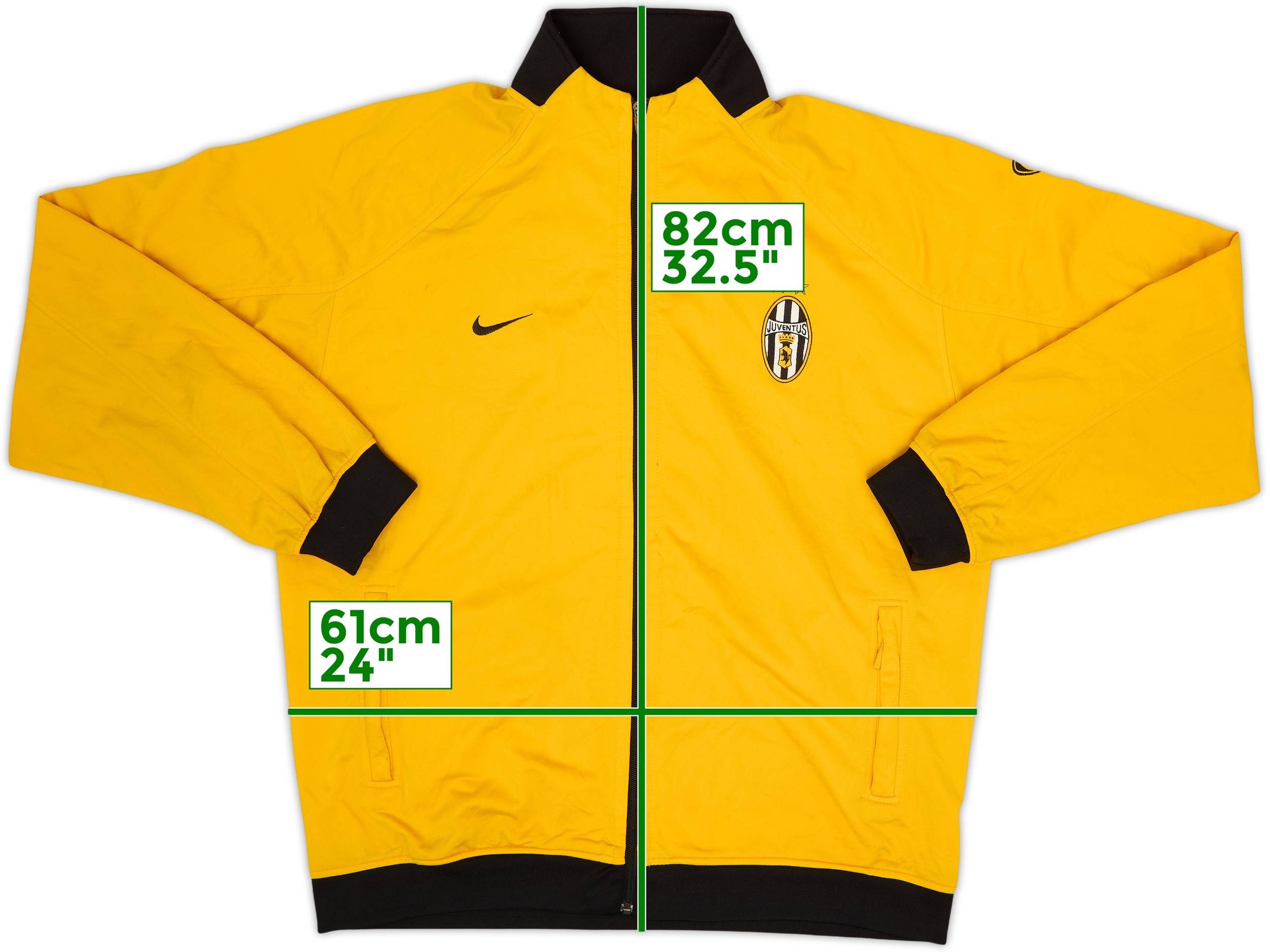 2003-04 Juventus Nike Track Jacket - 8/10 - (XL)