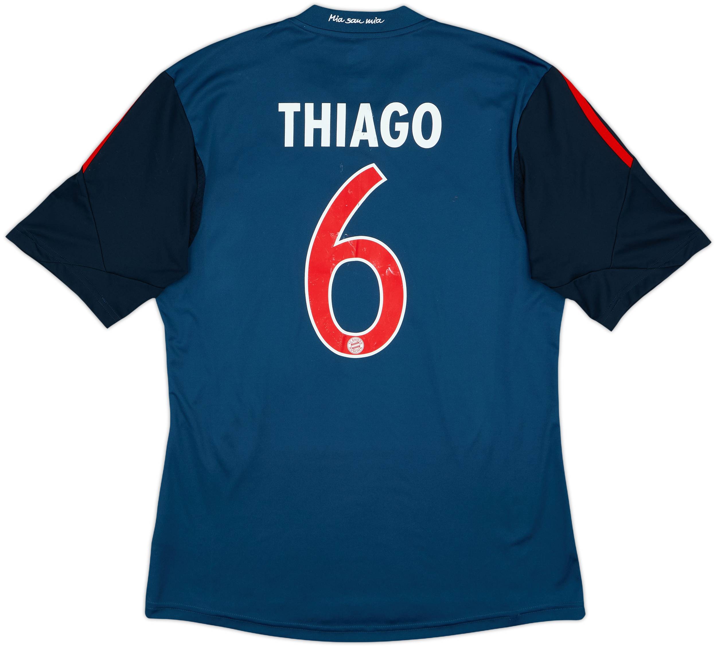 2013-14 Bayern Munich Third Shirt Thiago #6 - 6/10 - (M)