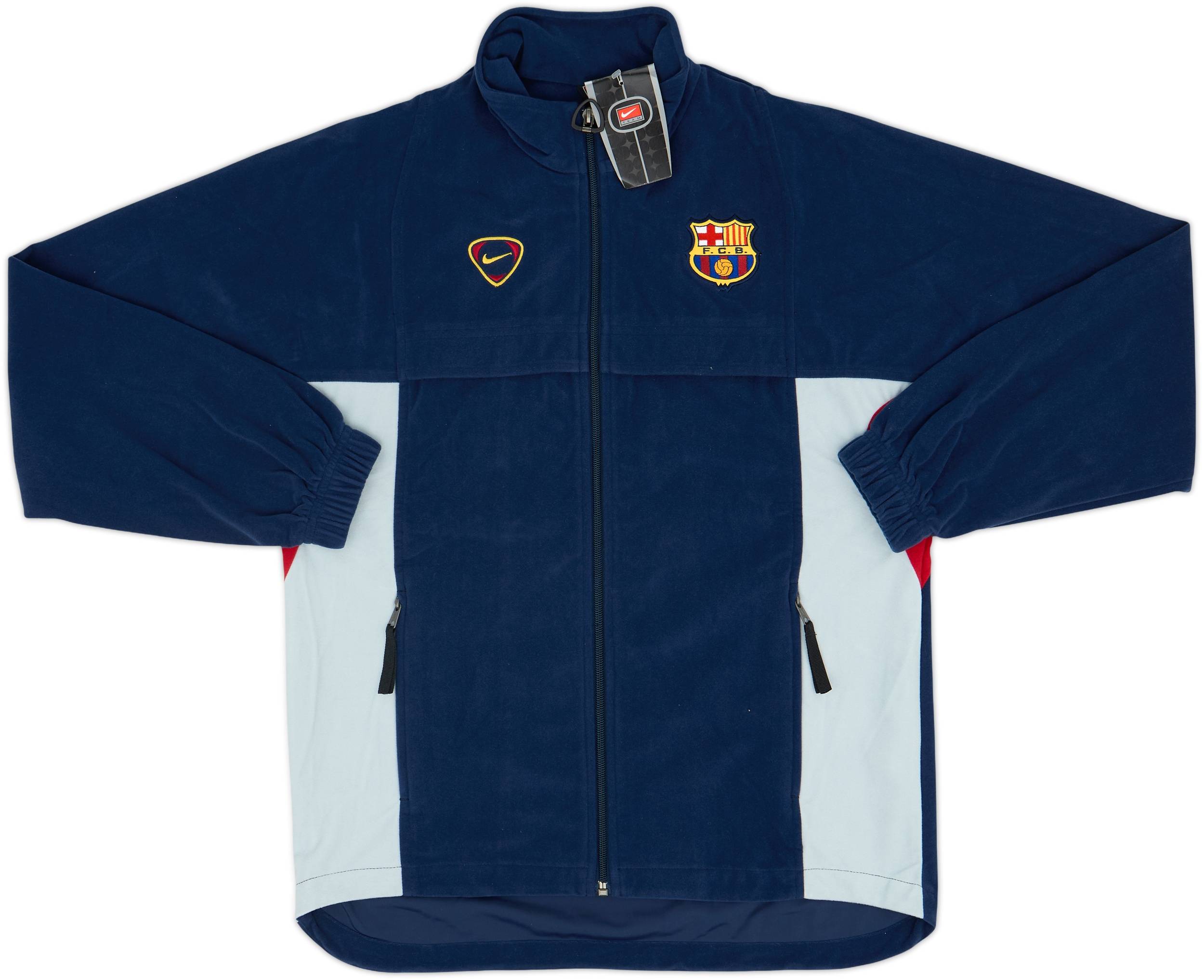 2000-01 Barcelona Nike Track Jacket (XL.Boys)