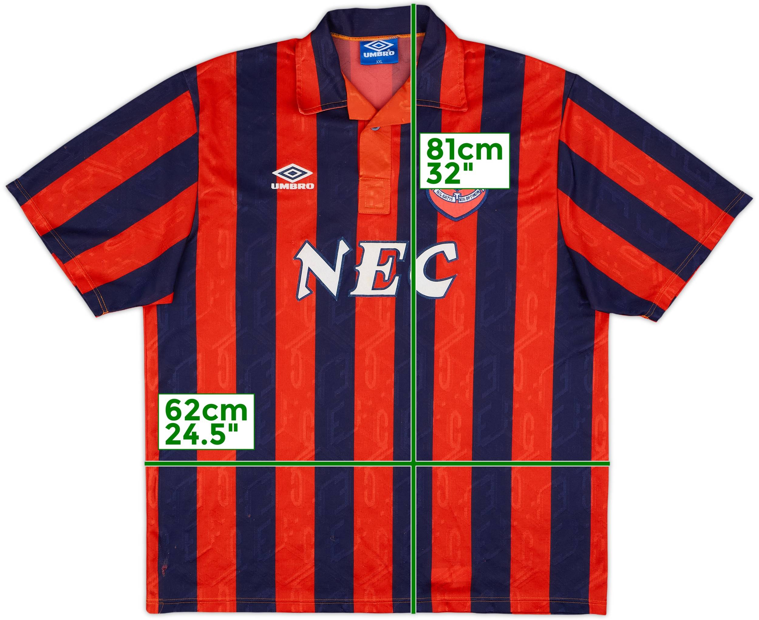 1992-94 Everton Away Shirt - 8/10 - (XXL)