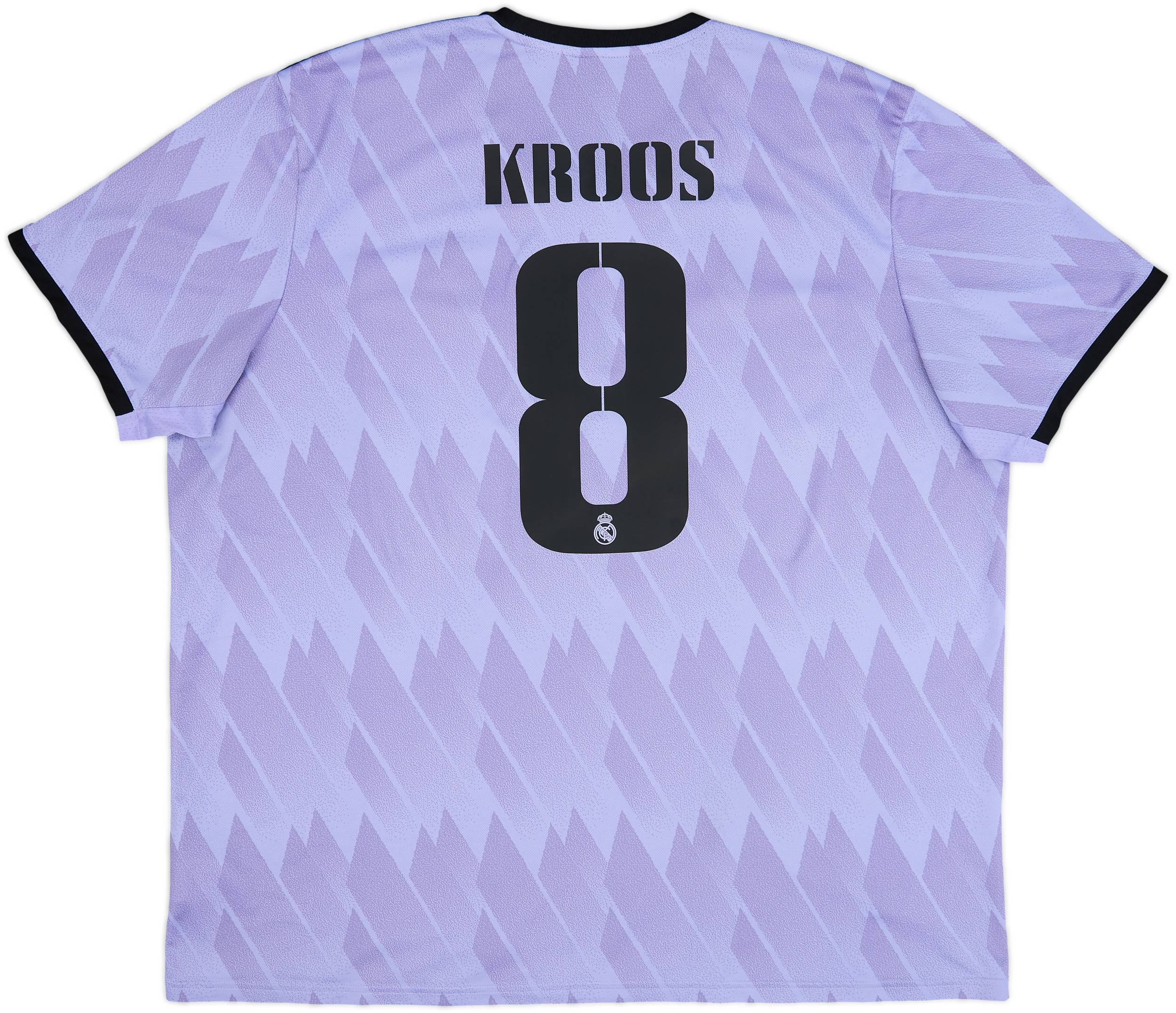 2022-23 Real Madrid Away Shirt Kroos #8 - 10/10 - (3XL)