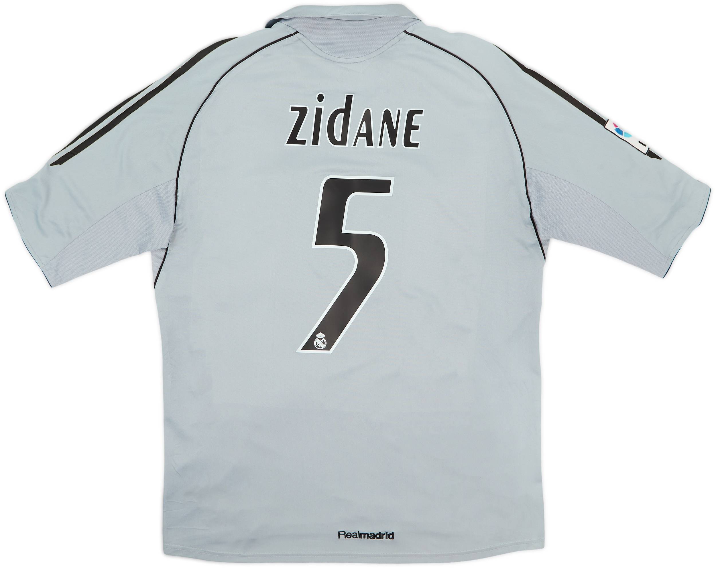 2005-06 Real Madrid Third Shirt Zidane #5 - 8/10 - (L)