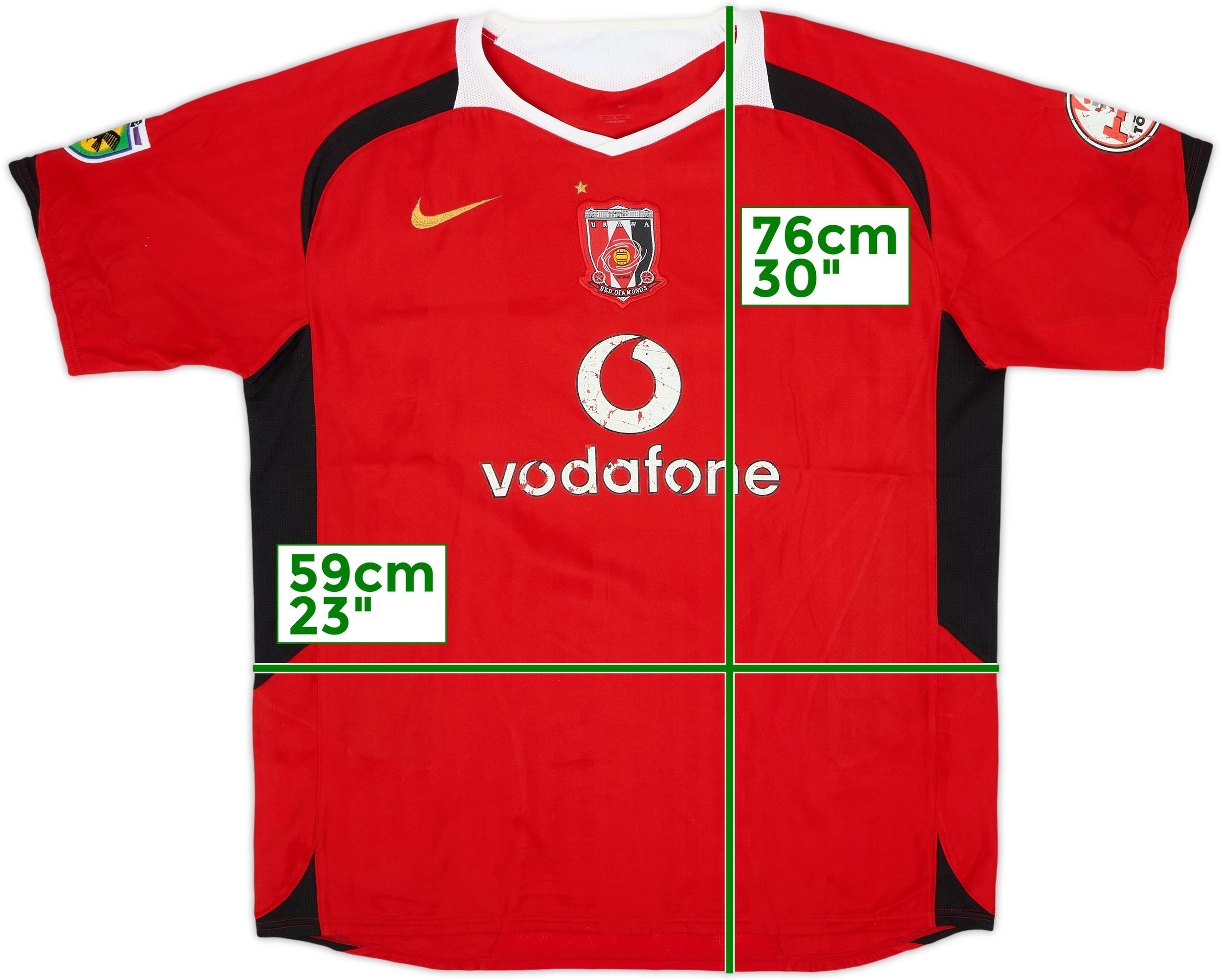 2006 Urawa Red Diamonds Home Shirt - 5/10 - (XL)