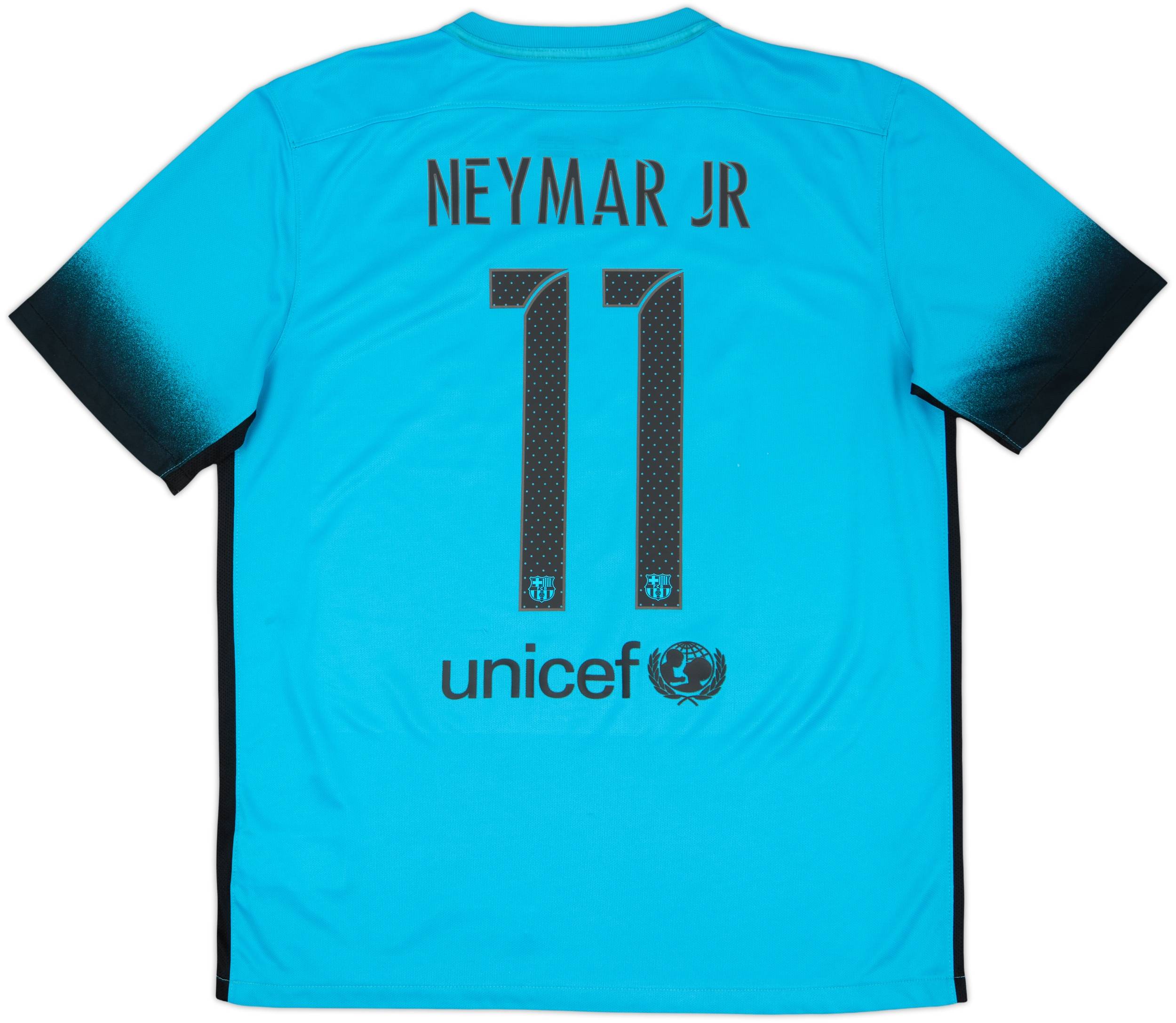 2015-16 Barcelona Third Shirt Neymar Jr #11 - 6/10 - (L)
