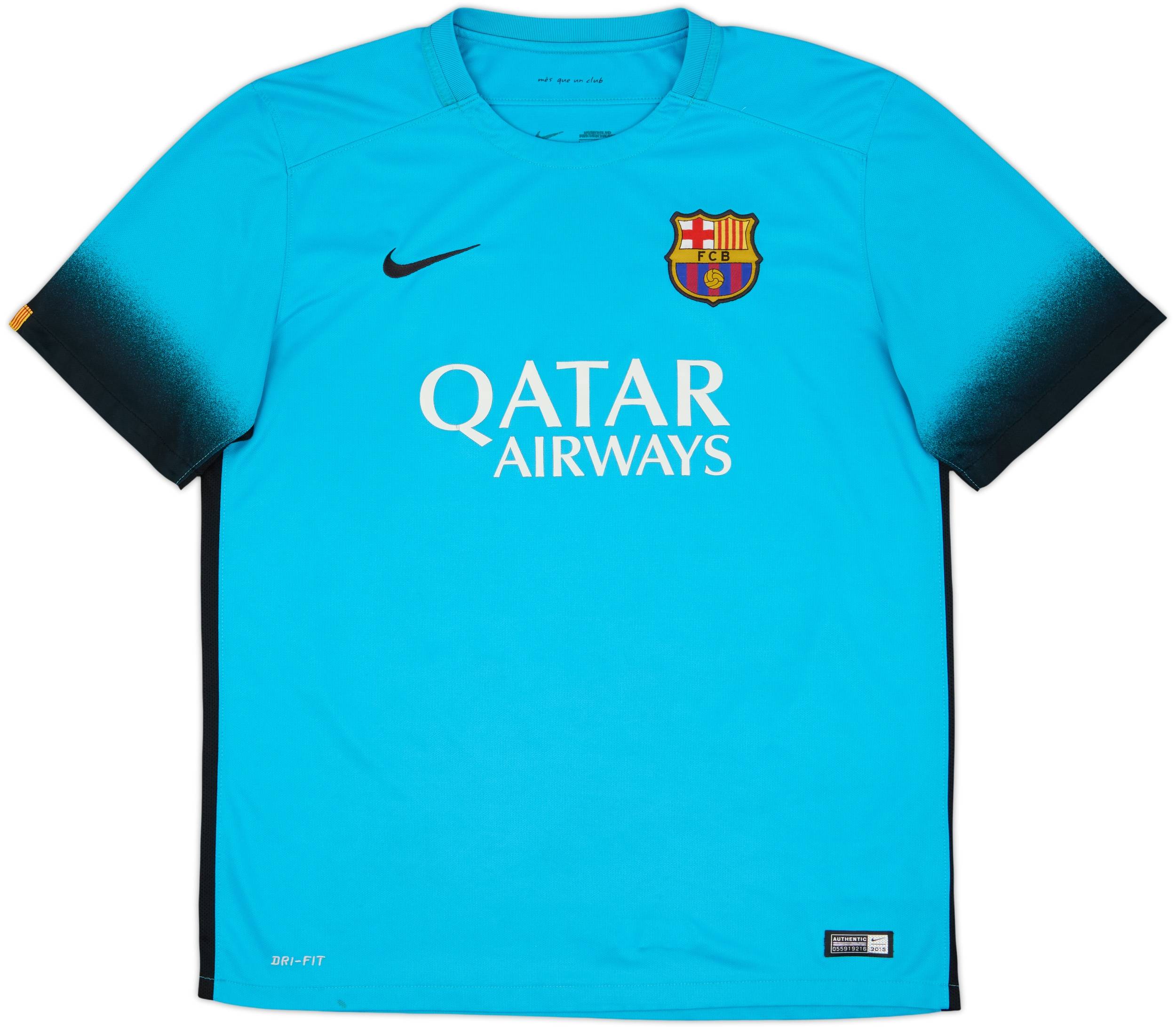 2015-16 Barcelona Third Shirt Neymar Jr #11 - 6/10 - (L)