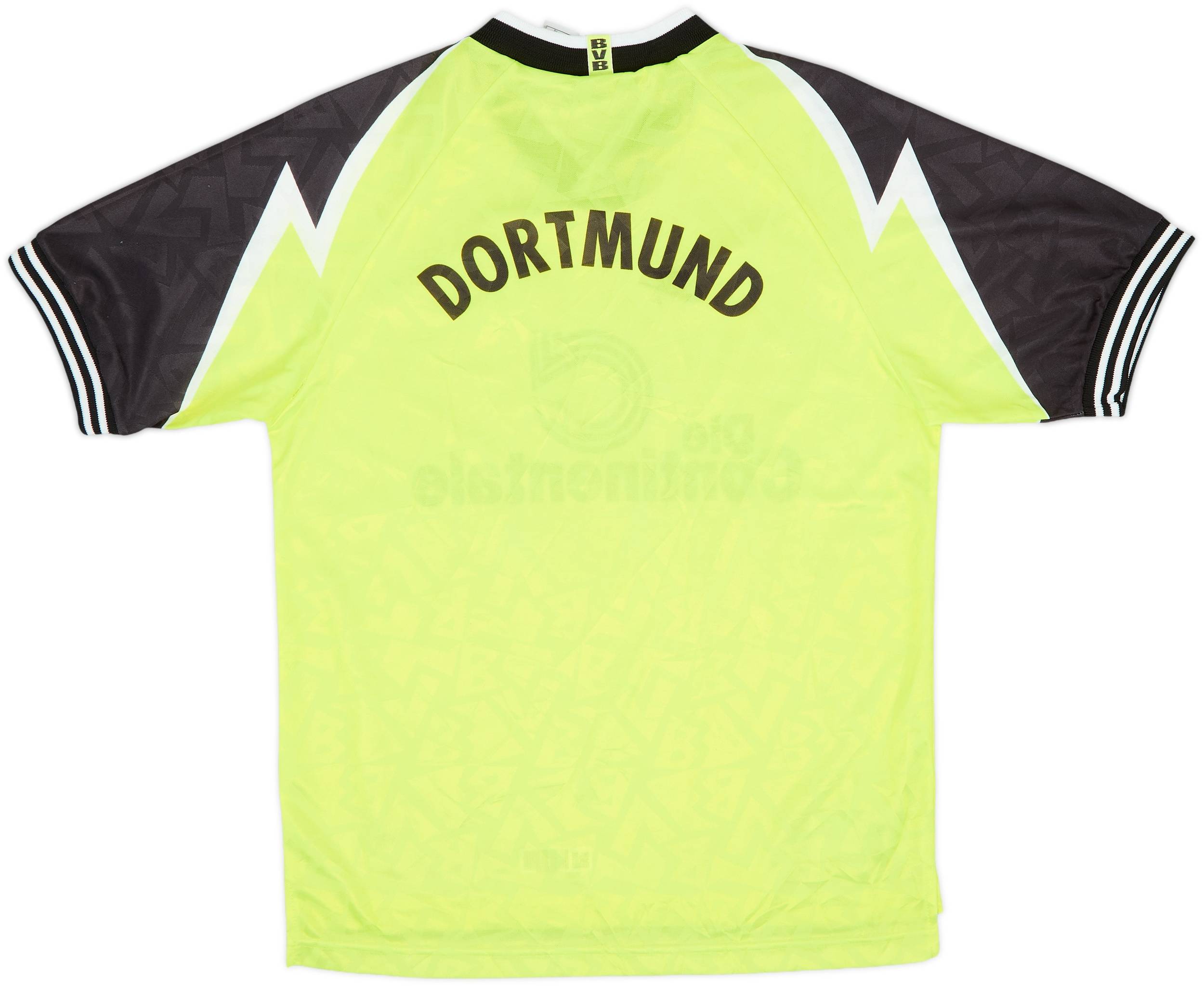 1995-96 Borussia Dortmund Home Shirt - 8/10 - (XL.Boys)