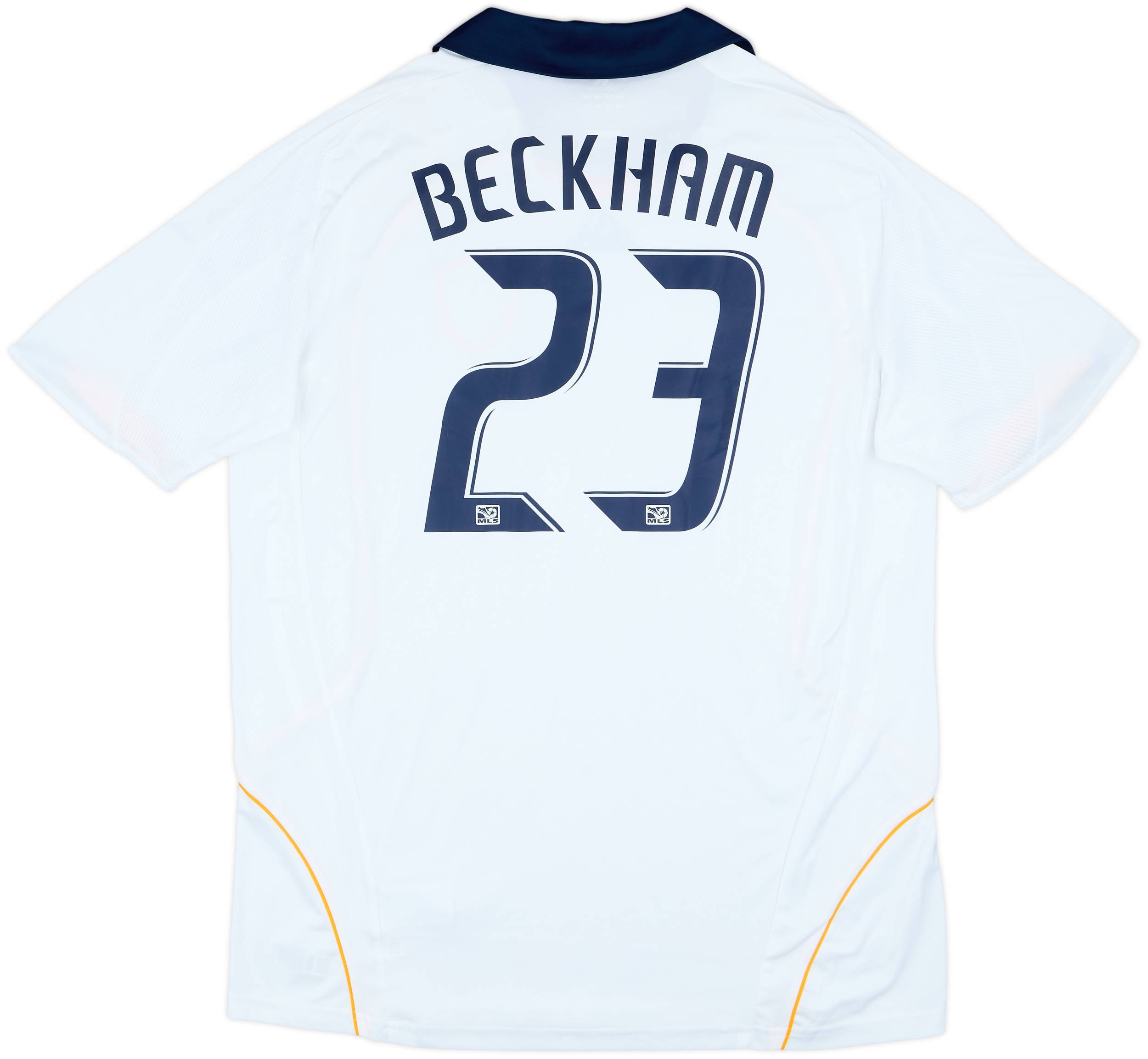 2008-09 LA Galaxy Home Shirt Beckham #23 - 8/10 - (XL)