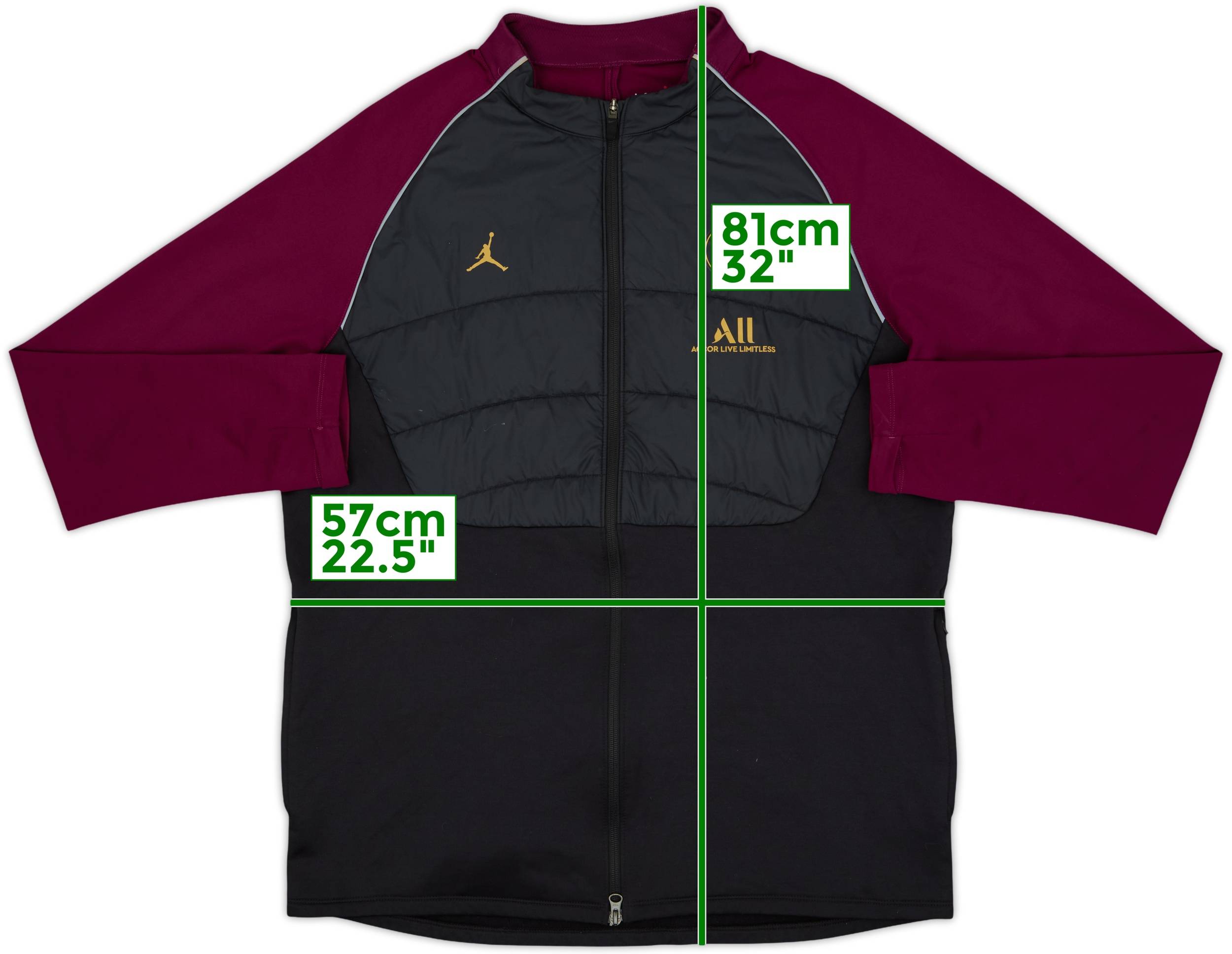 【新品】Nike PSG × AIR JORDAN XL トラックジャケット 2020-21 Paris Saint-Germain Jordan Track Jacket - 7/10 - (XL)