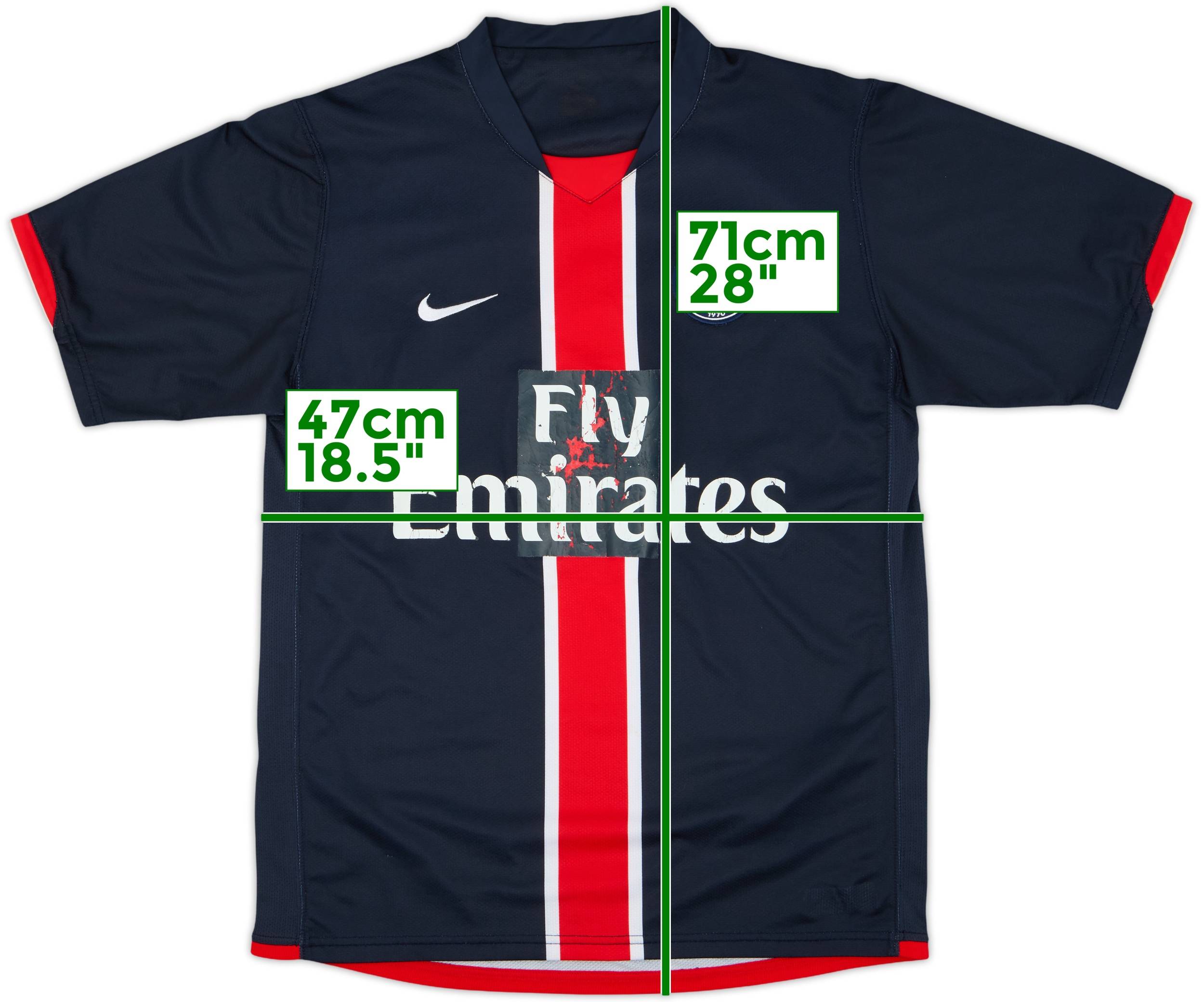 2006-07 Paris Saint-Germain Home Shirt - 4/10 - (XL.Boys)