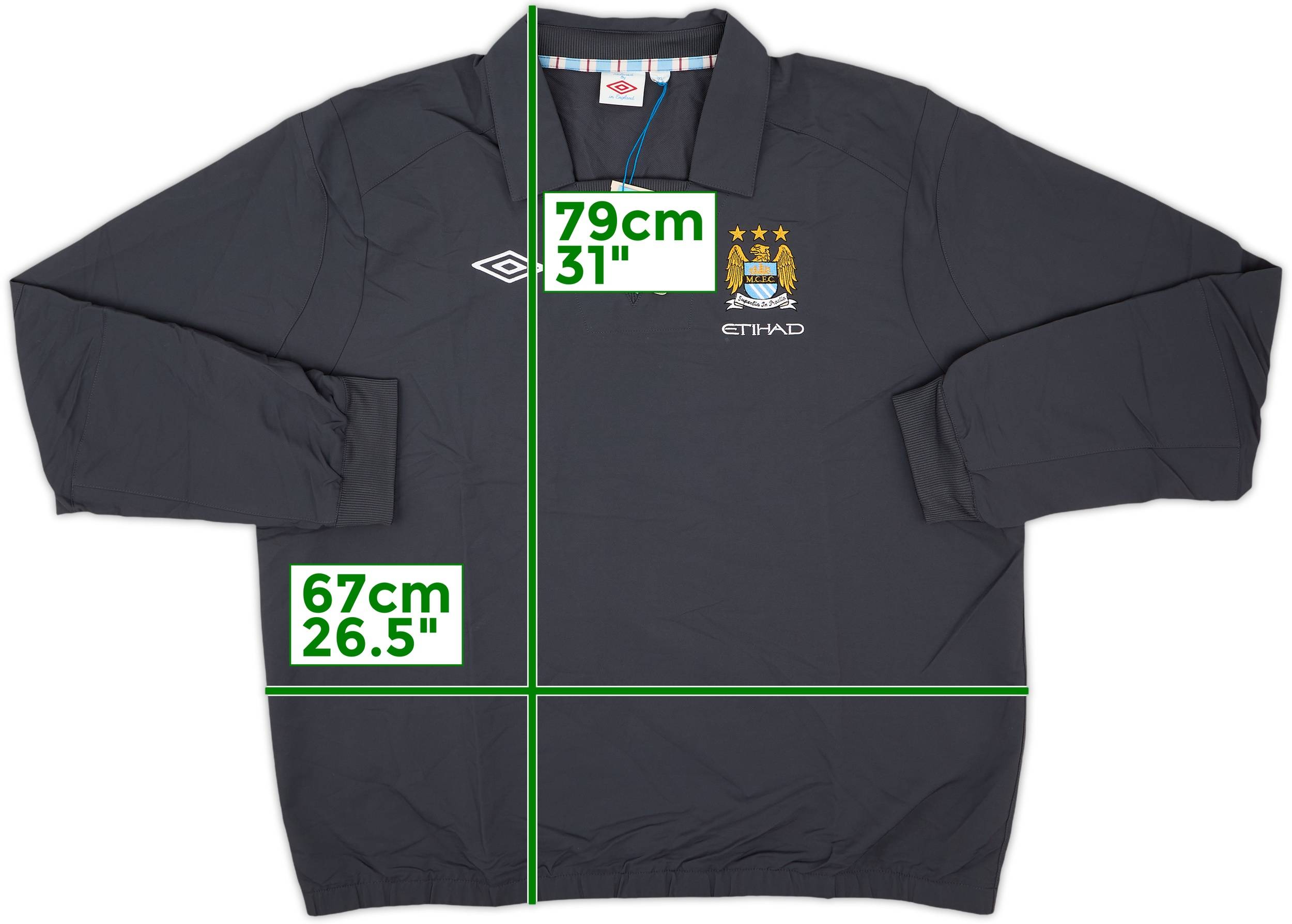 2010-11 Manchester City Umbro Drill Top (3XL)