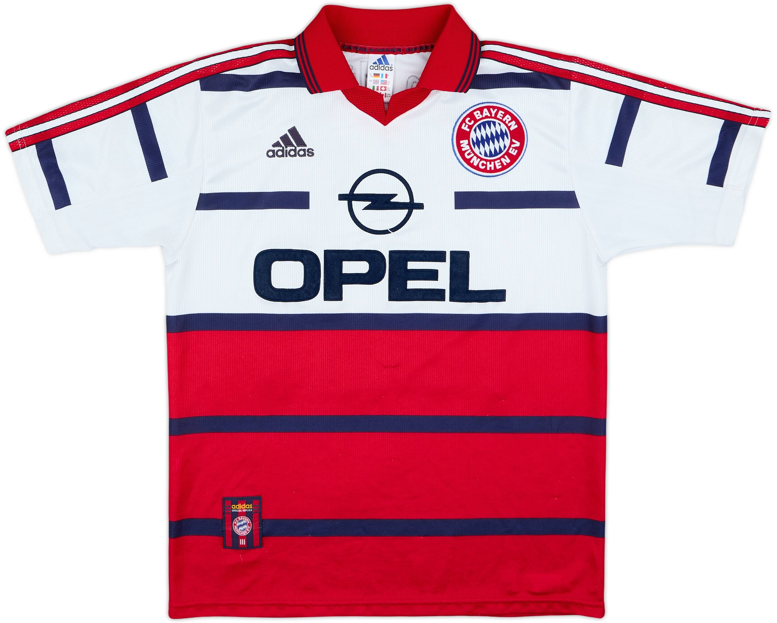 1998-00 Bayern Munich Away Shirt Zickler #21 - 8/10 - (XL.Boys)