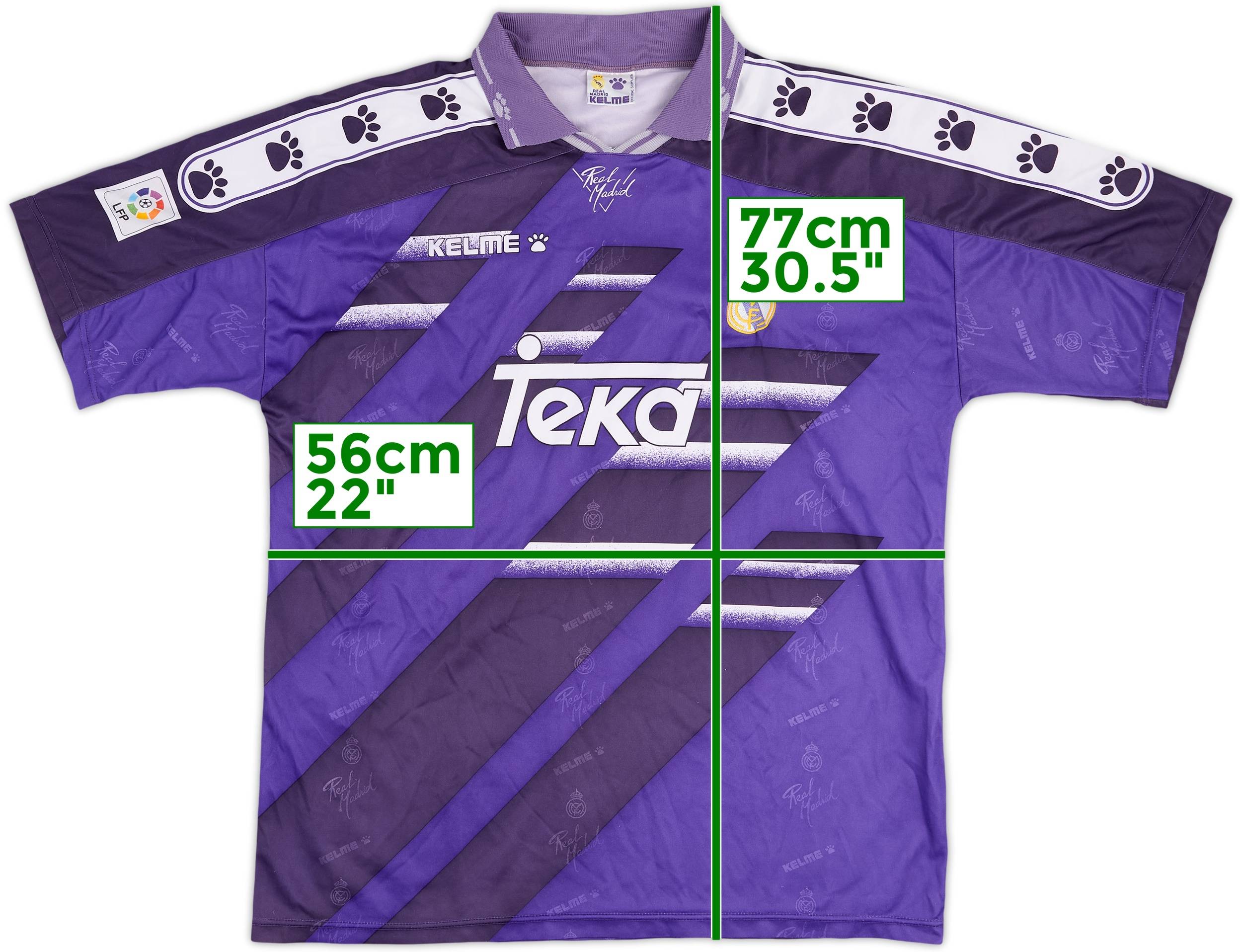 1994-96 Real Madrid Away Shirt - 6/10 - (XXL)