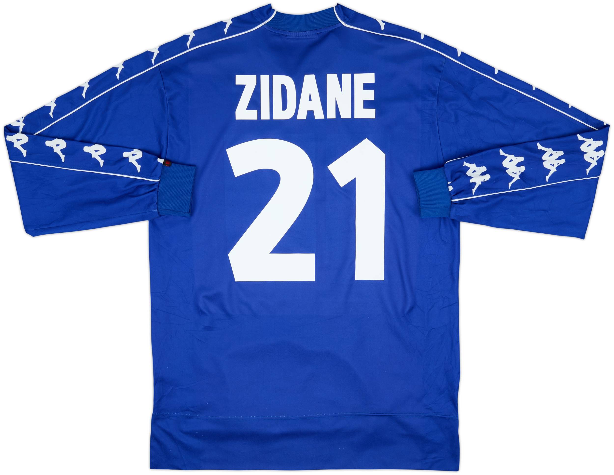 1999-00 Juventus Third L/S Shirt Zidane #21 - 8/10 - (L)