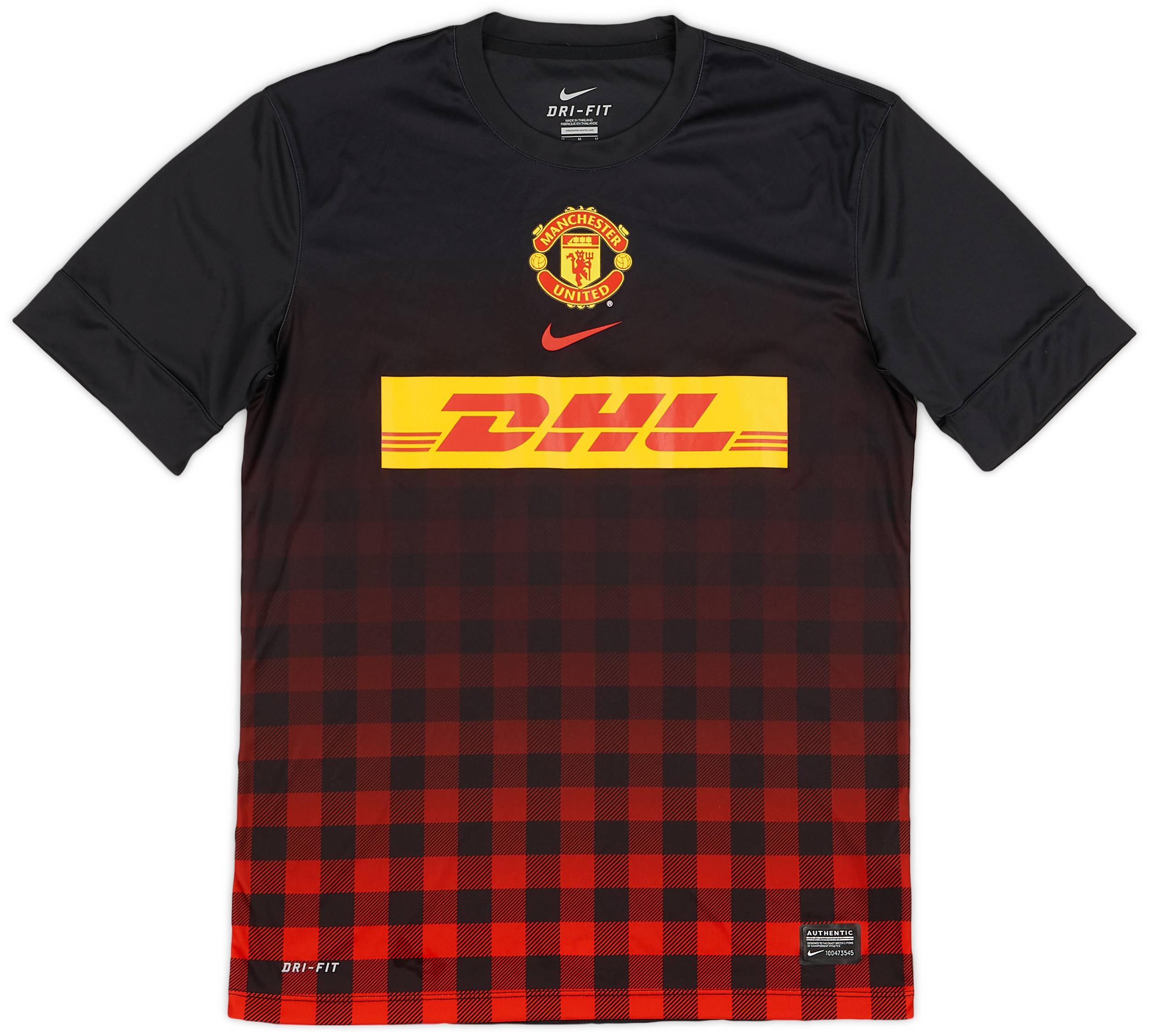 2013-14 Manchester United Nike Training Shirt - 8/10 - (M)