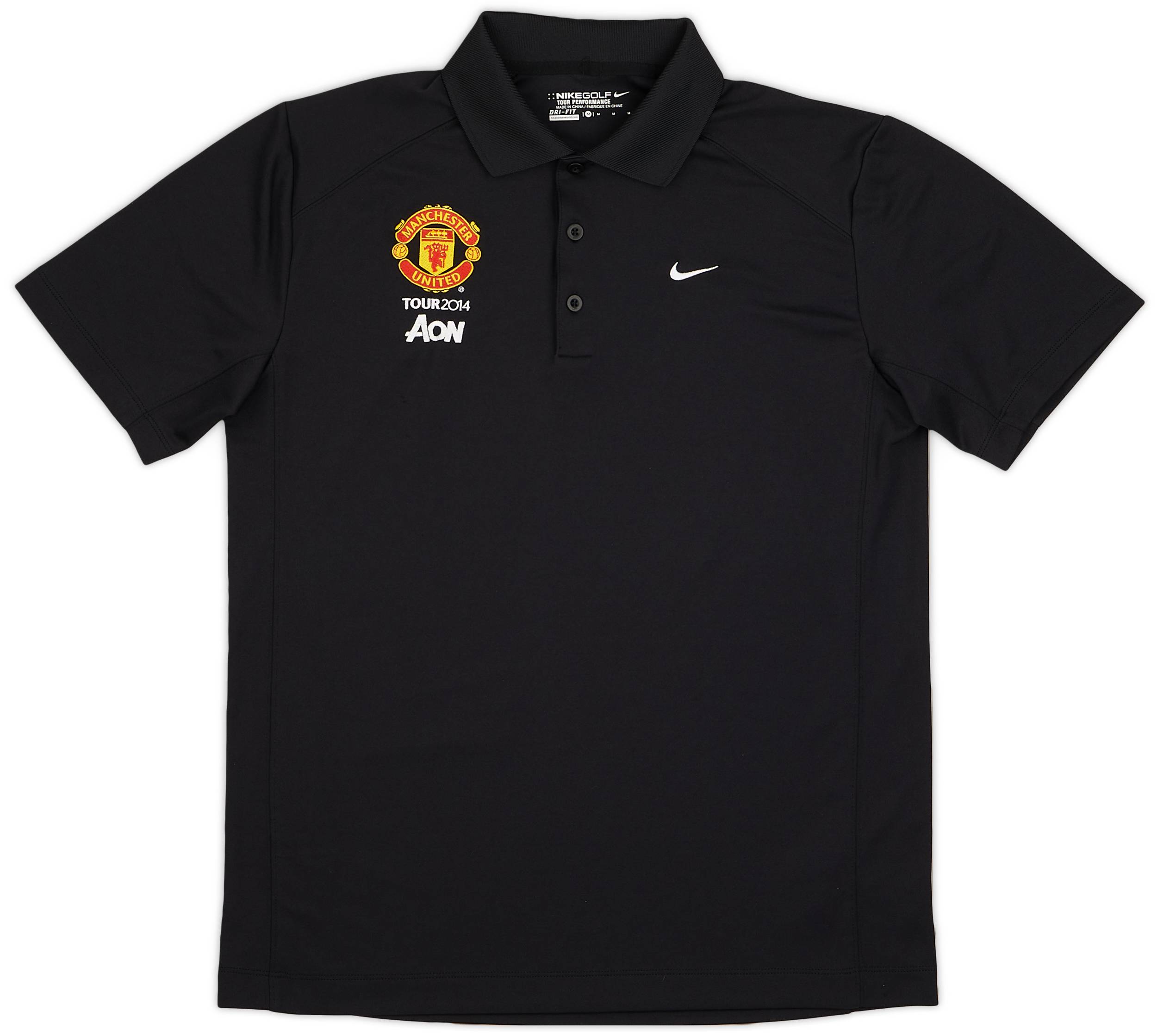 2013-14 Manchester United Nike Golf Polo Shirt - 8/10 - (M)