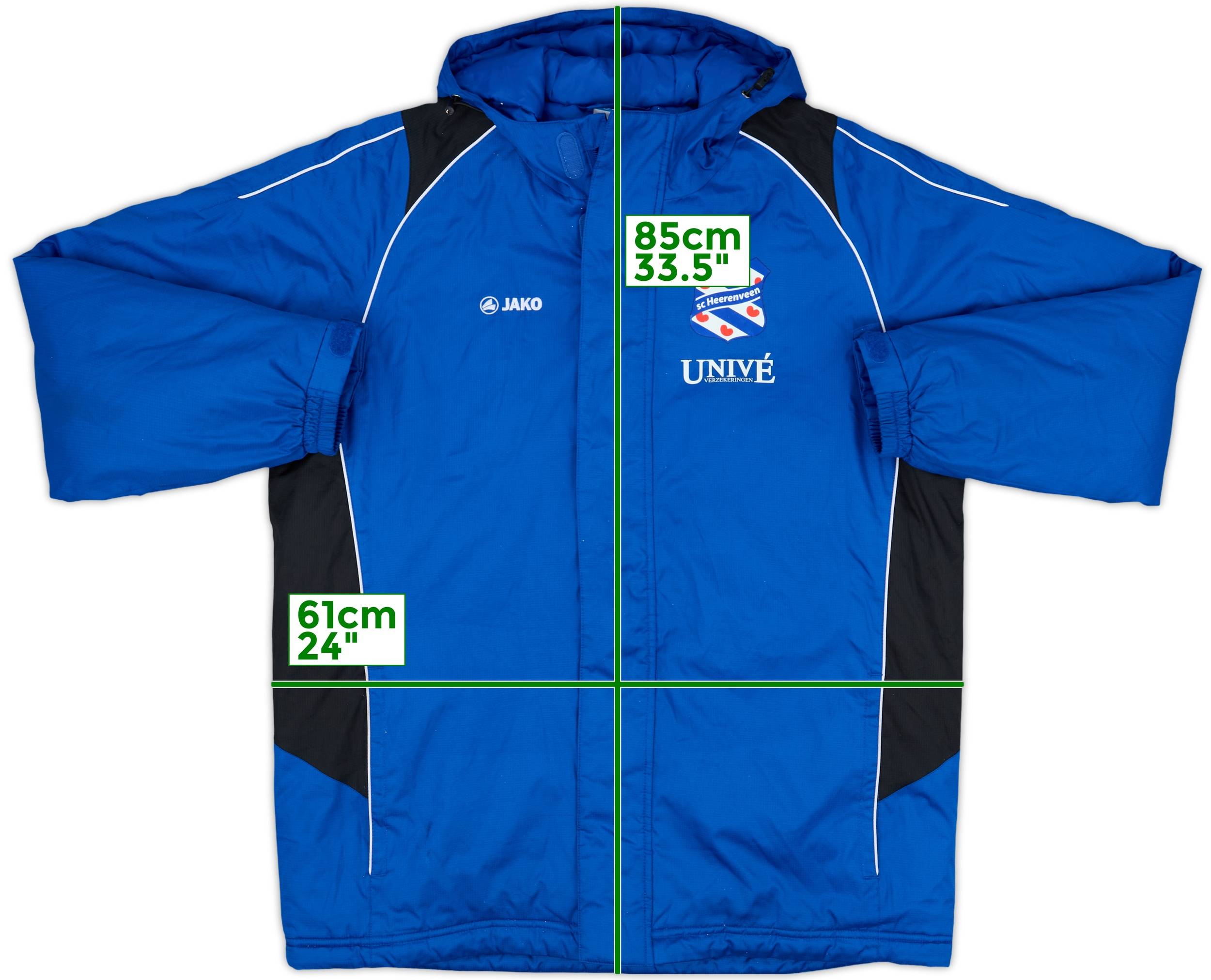 2009-10 Heerenveen Jako Rain Jacket 8/10 (S)