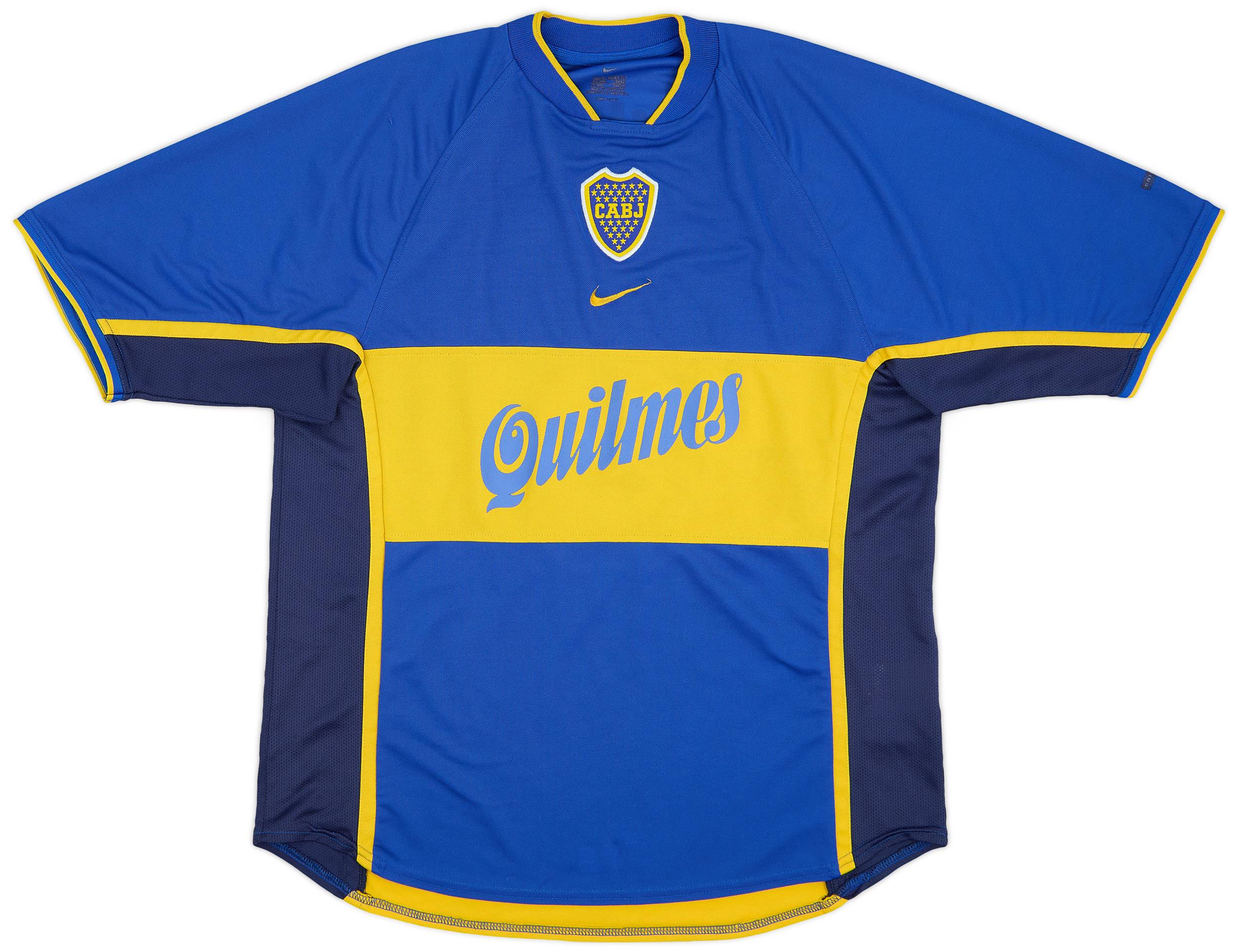 2001-02 Boca Juniors Home Shirt - 9/10 - (M)