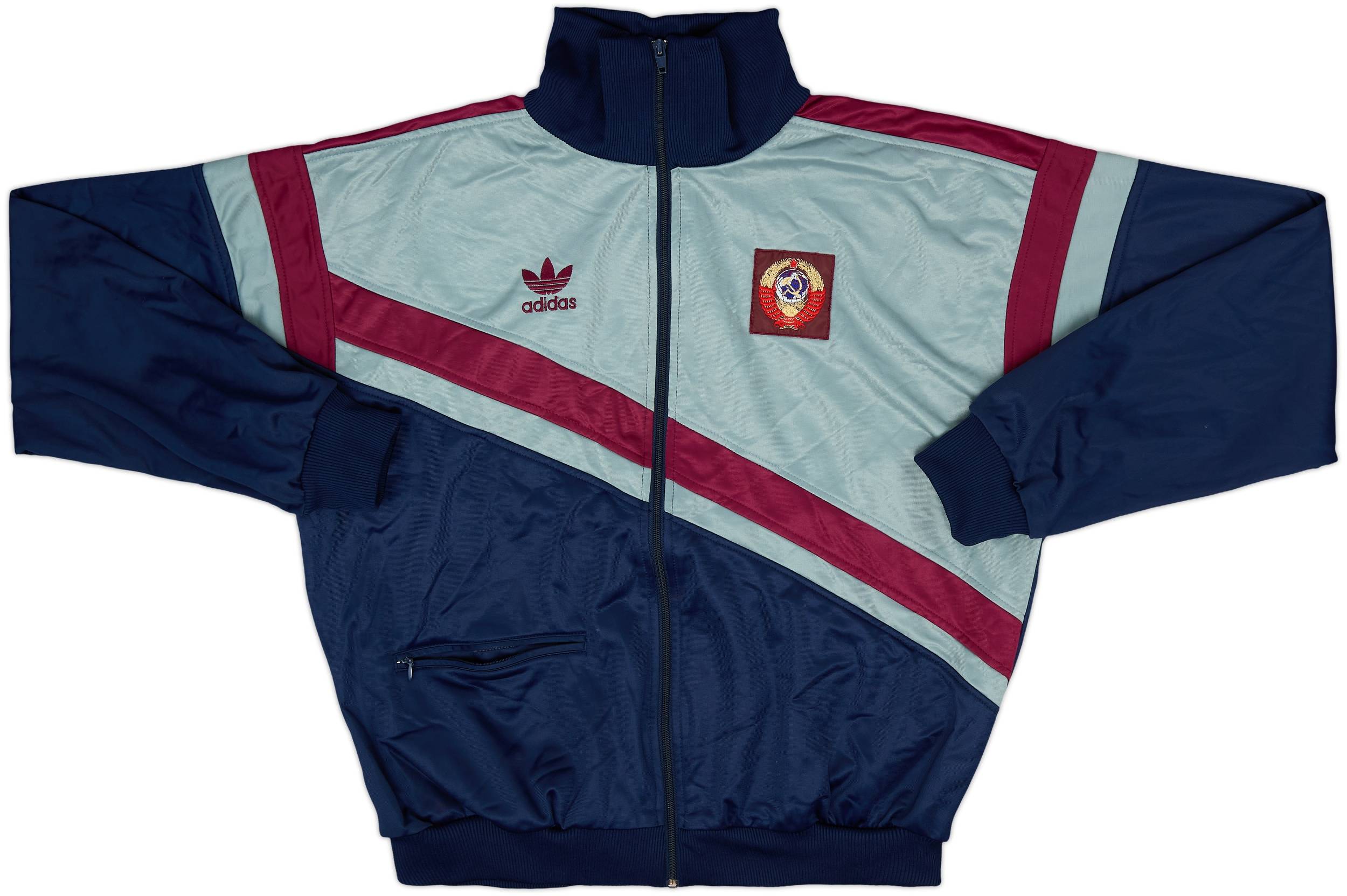 1990s Soviet Union adidas Restyling Track Jacket - 9/10 - (L)