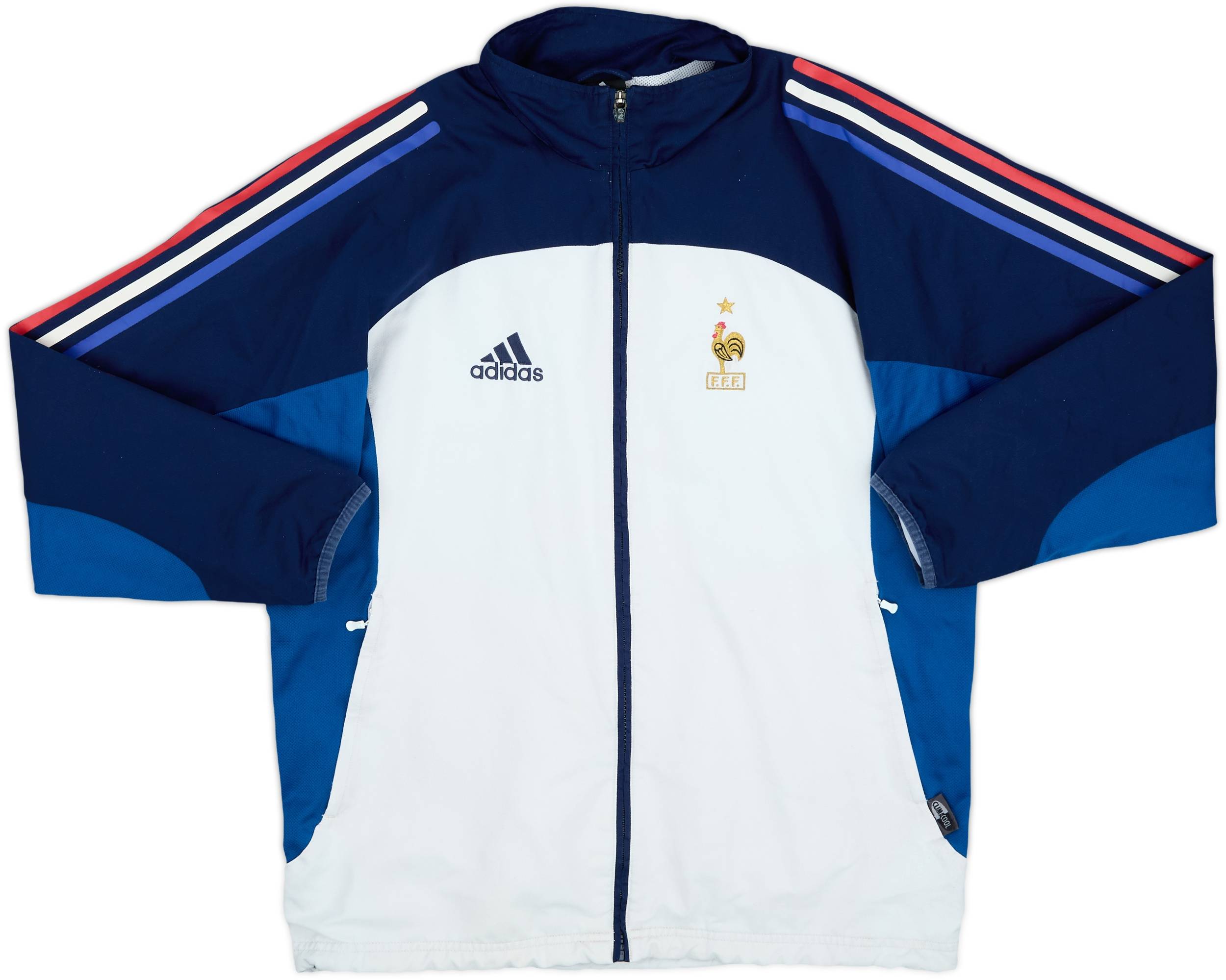 2002-04 France adidas Track Jacket - 7/10 - (S)