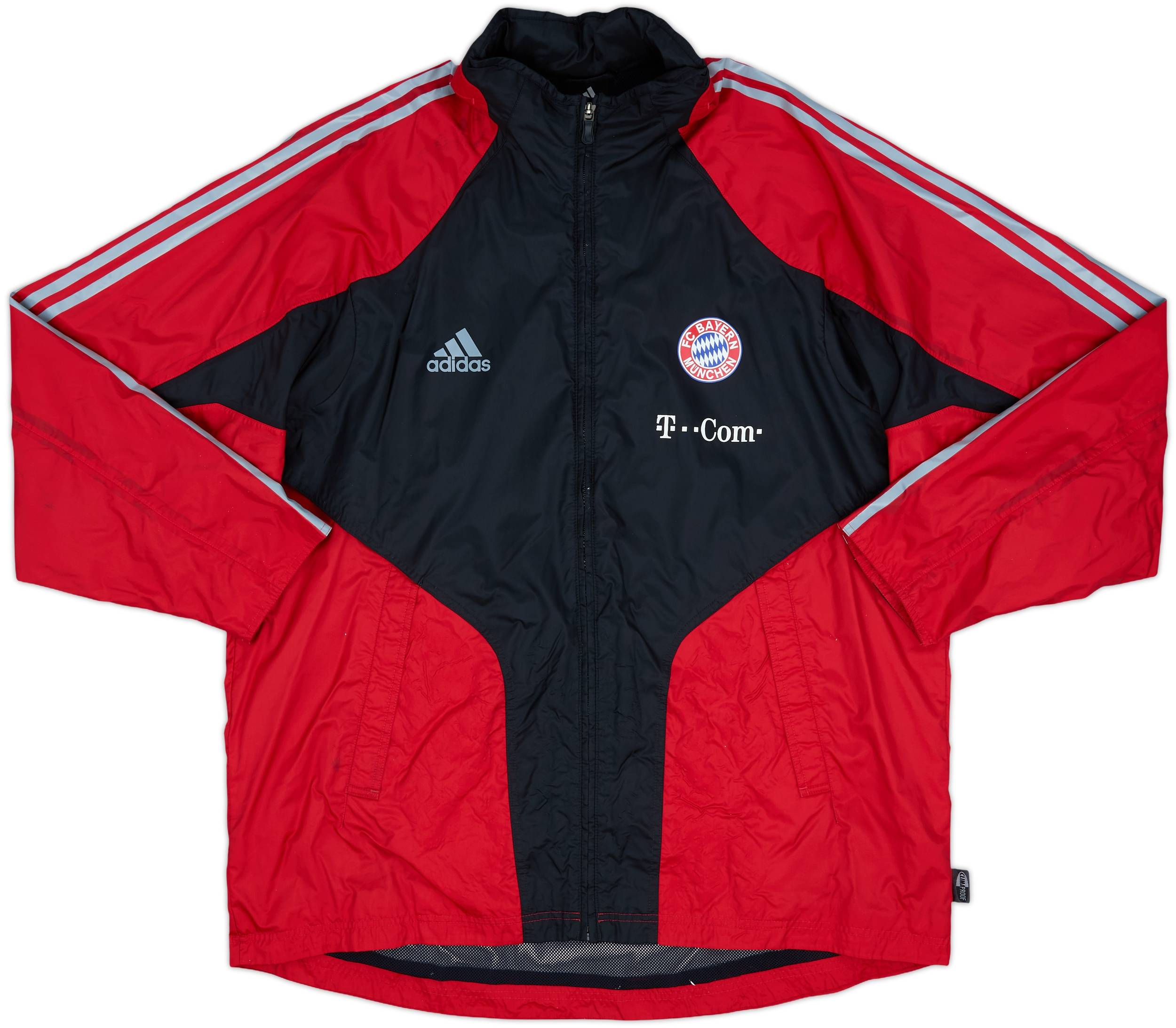 2004-05 Bayern Munich adidas Hooded Rain Jacket - 7/10 - (L/XL)