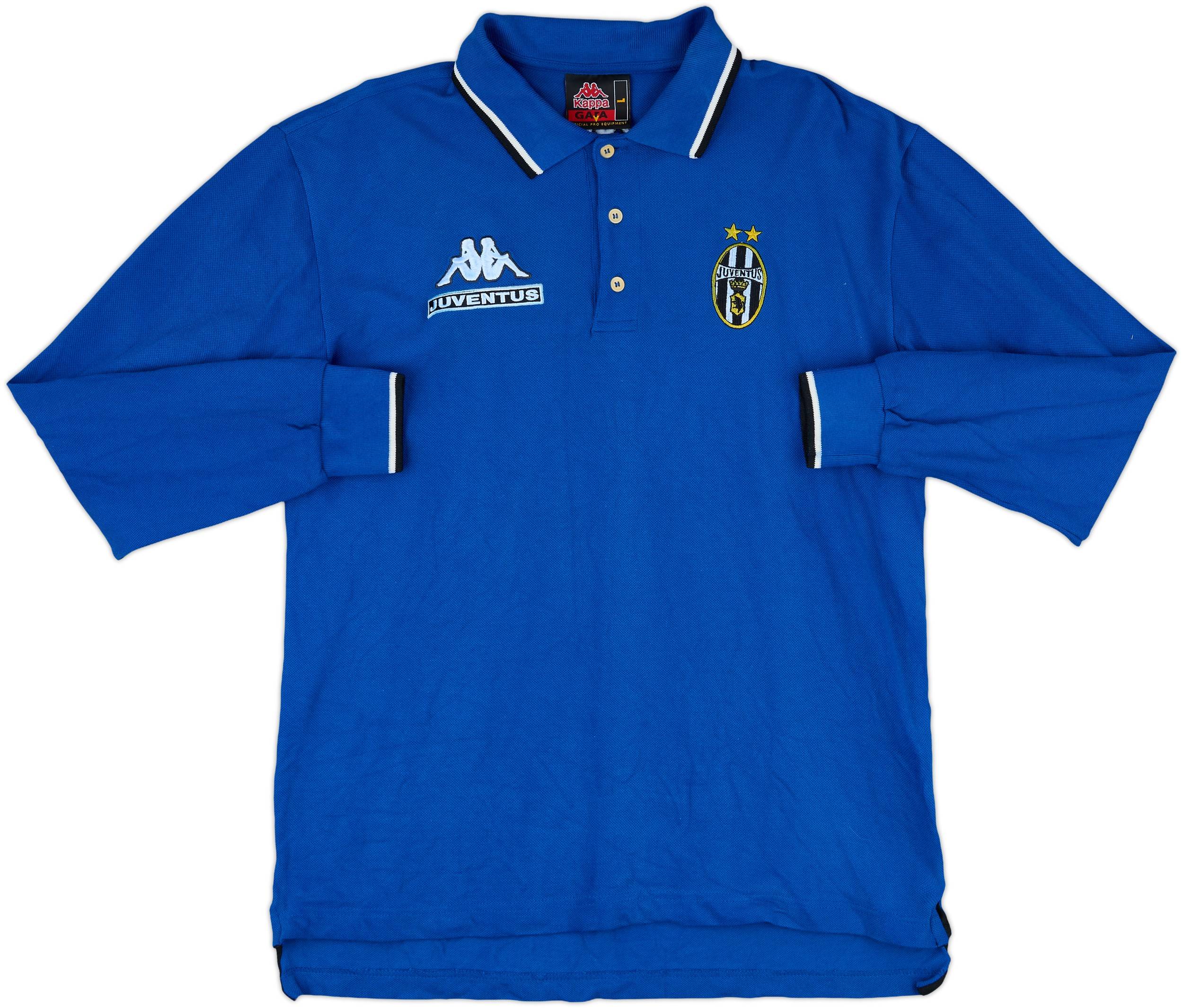 1998-99 Juventus Kappa Polo L/S Shirt - 5/10 - (L)