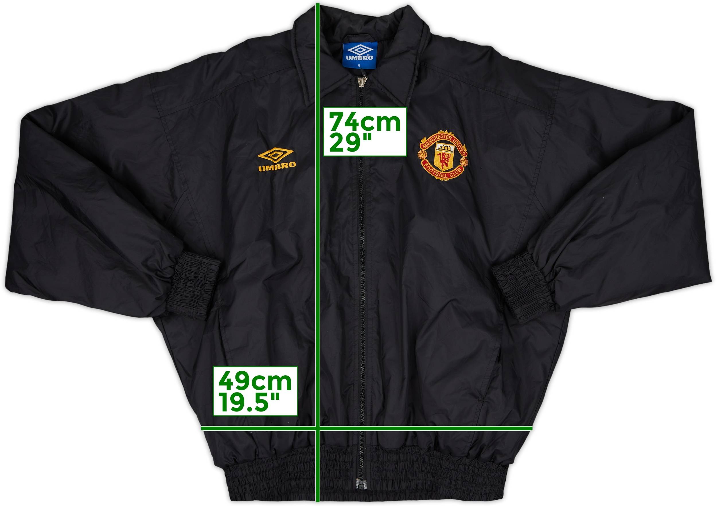 1993-94 Manchester United Umbro Track Jacket - 7/10 - (M)