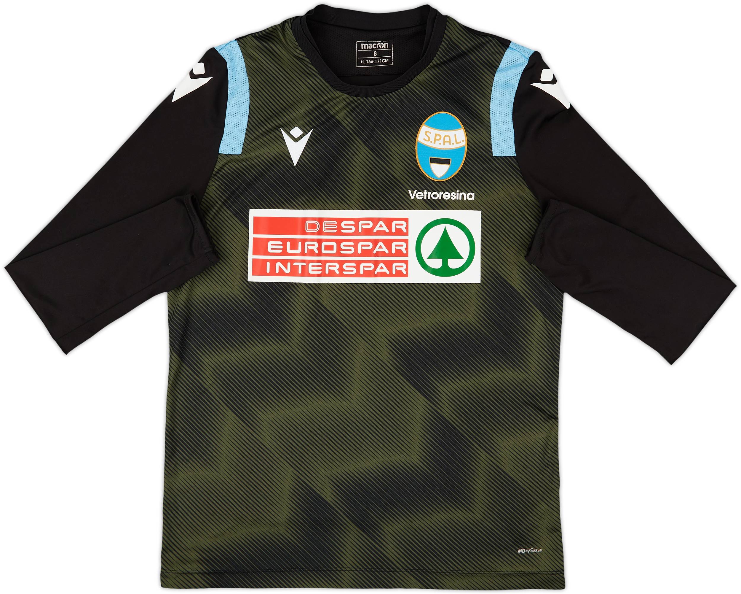 2019-20 SPAL Macron Training L/S Shirt - 7/10 - (S)