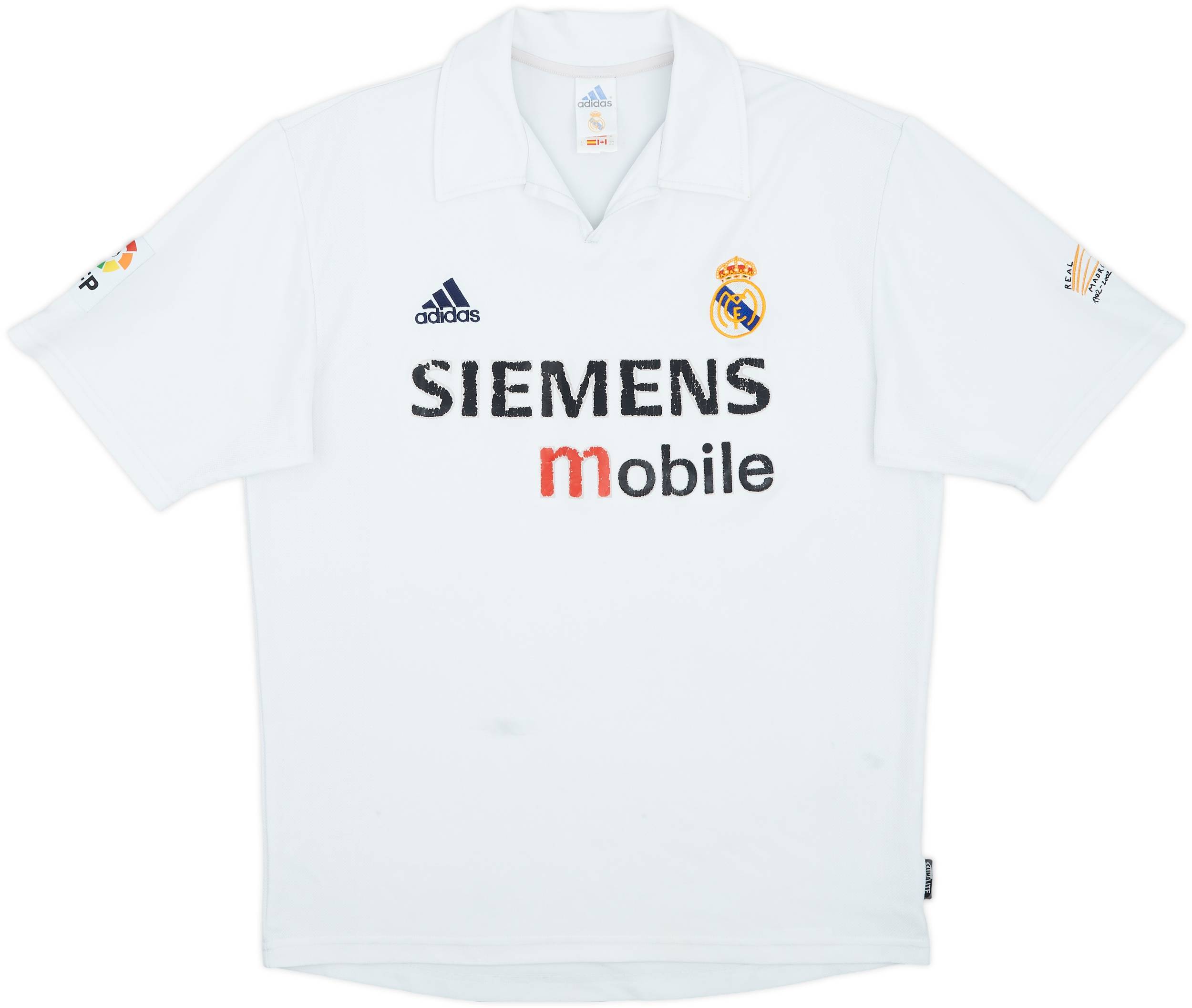adidas レアル・マドリード シャツ SIEMENS mobile adidas レアル・マドリード シャツ SIEMENS mobile - メルカリ