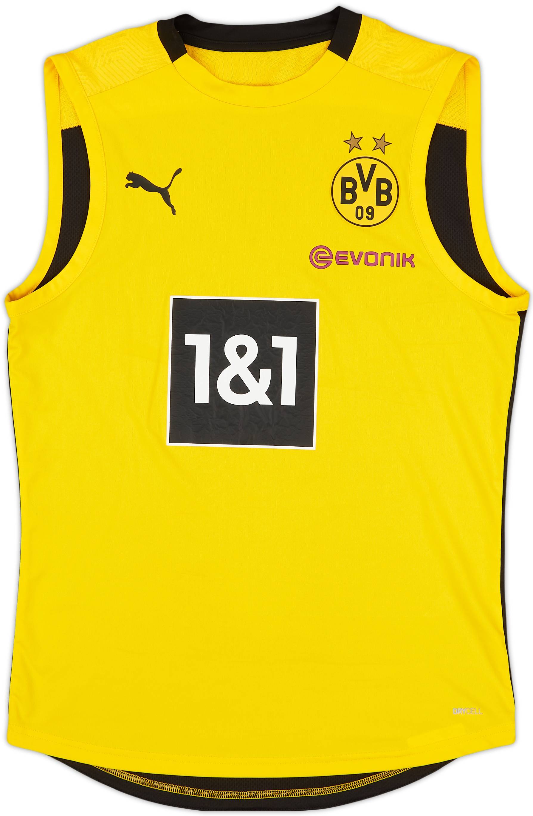 2020-21 Borussia Dortmund Puma Training Vest - 6/10 - (M)