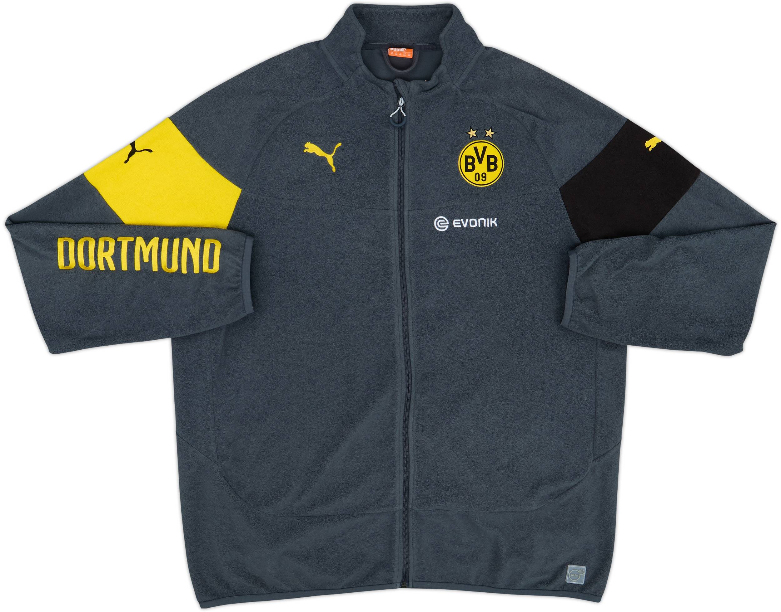 2014-15 Borussia Dortmund Puma Fleece Track Jacket - 10/10