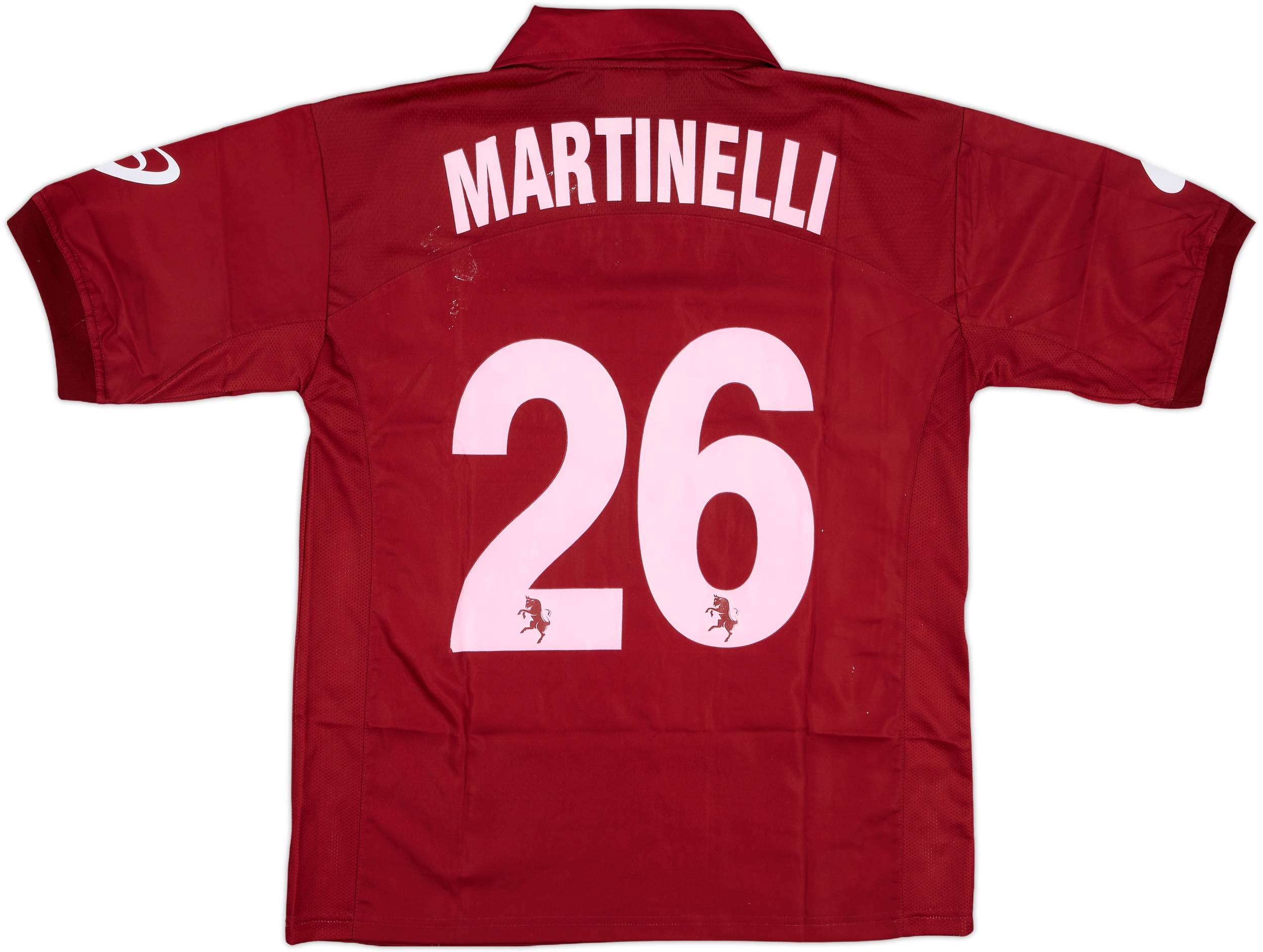 2005-06 Torino Match Issue Home Shirt Martinelli #26