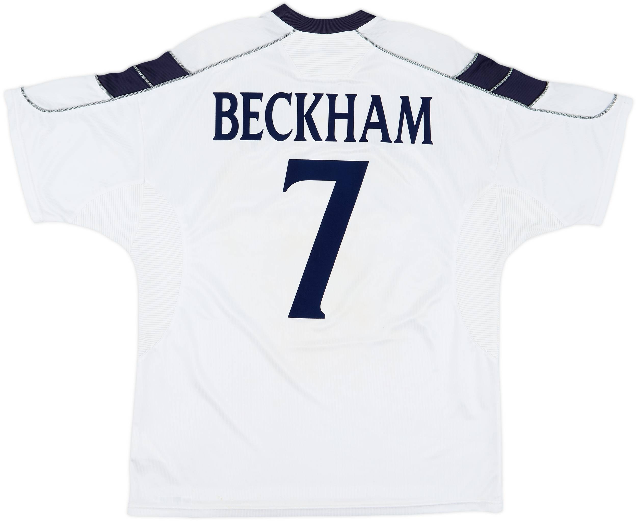 2000-01 Manchester United Away Shirt Beckham #7 - 8/10 - (XL)