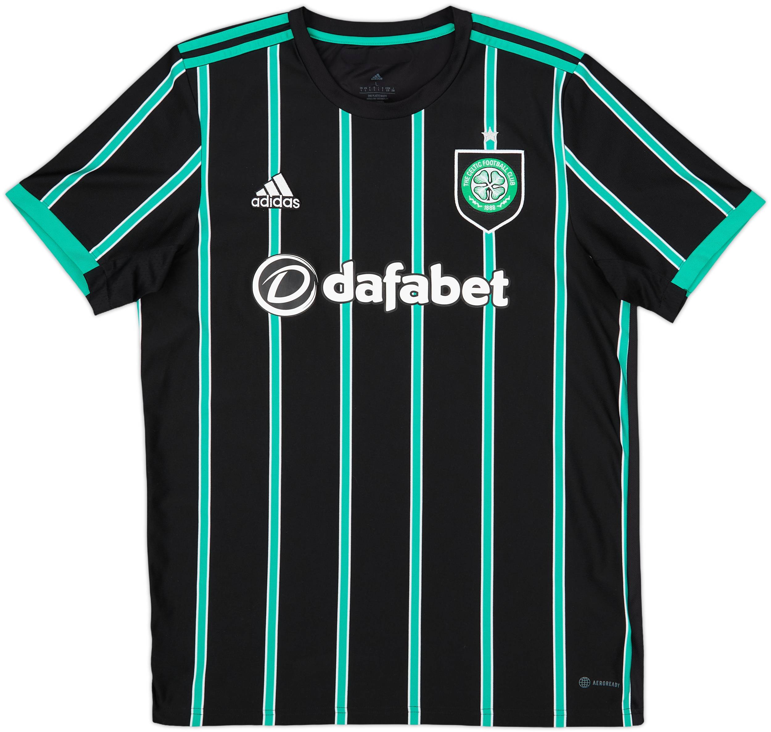 2022-23 Celtic Away Shirt - 10/10 - (L)